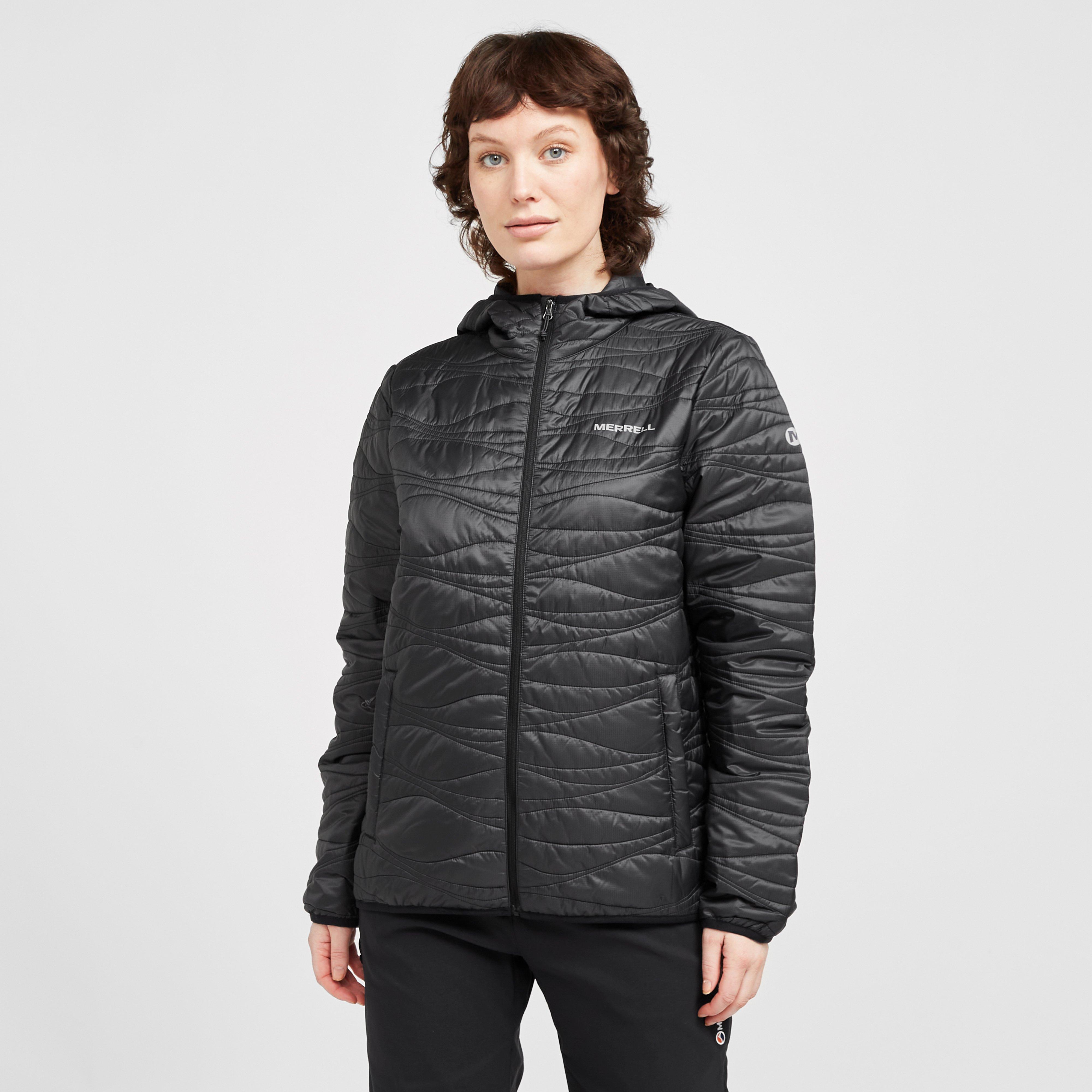 Merrell Womens Terrain Insulated Hooded Jacket - Black/hd  Black/hd