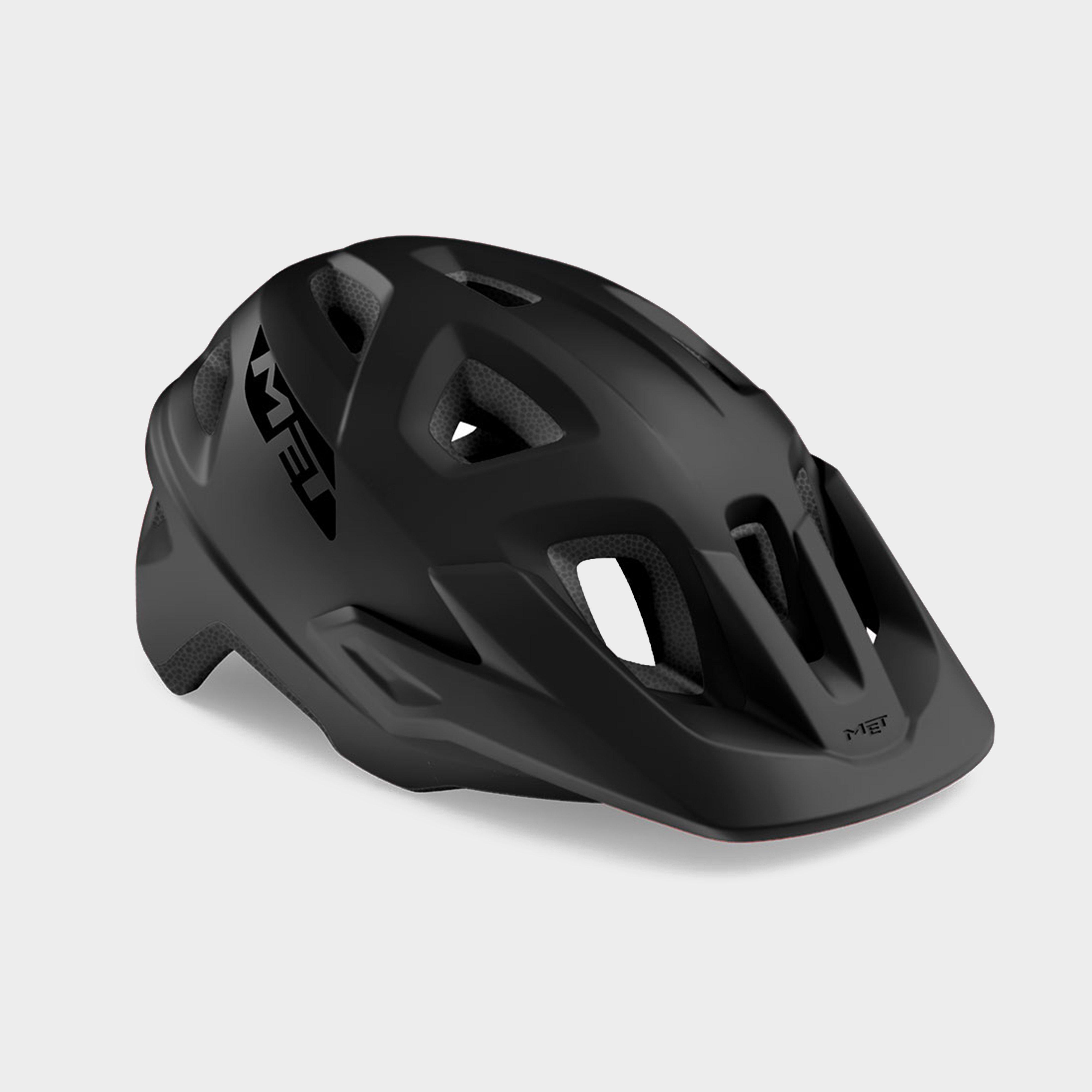 Met Met Echo Bicycle Helmet (grey) - Black/black  Black/black