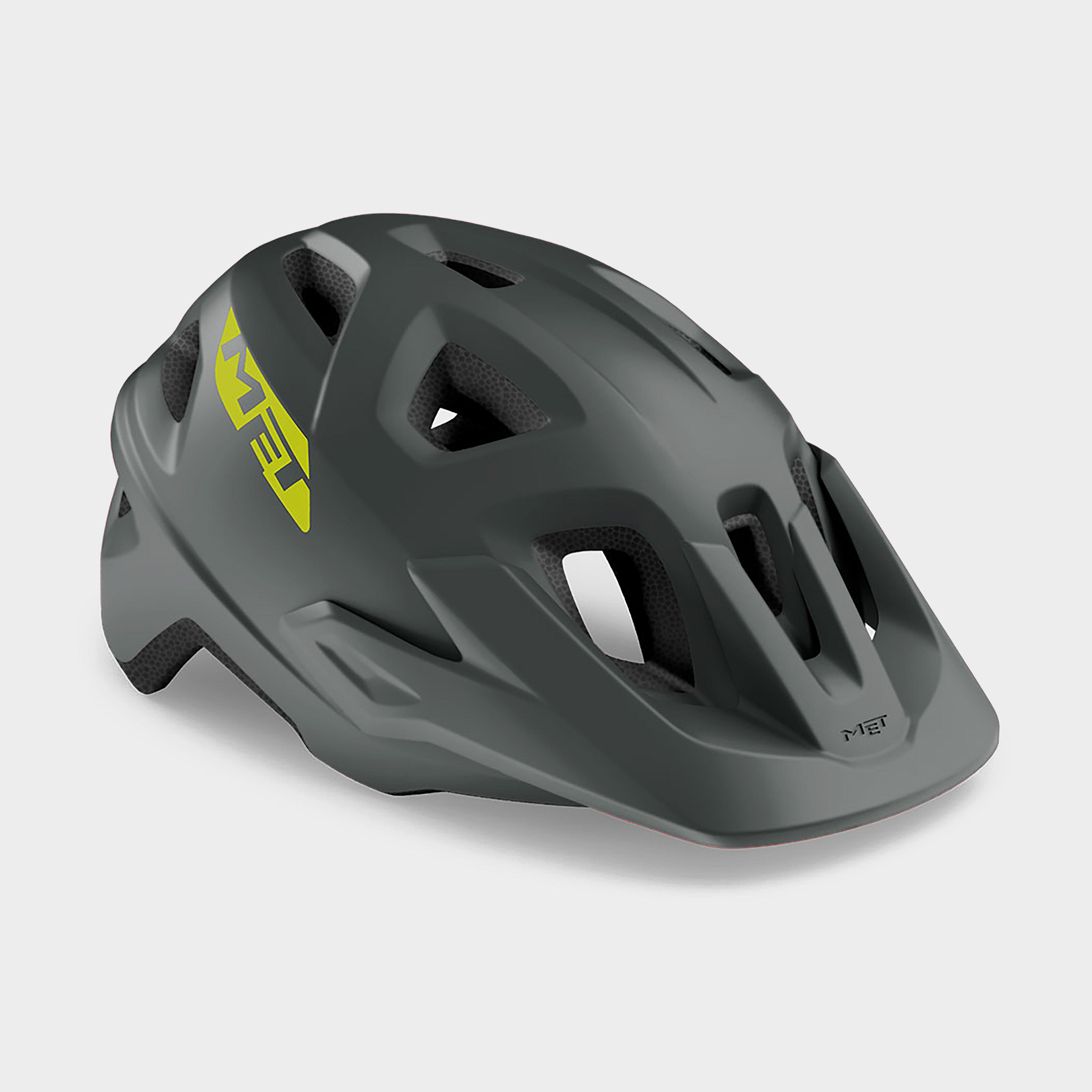 Met Met Echo Bicycle Helmet (grey) - Grey/grey  Grey/grey