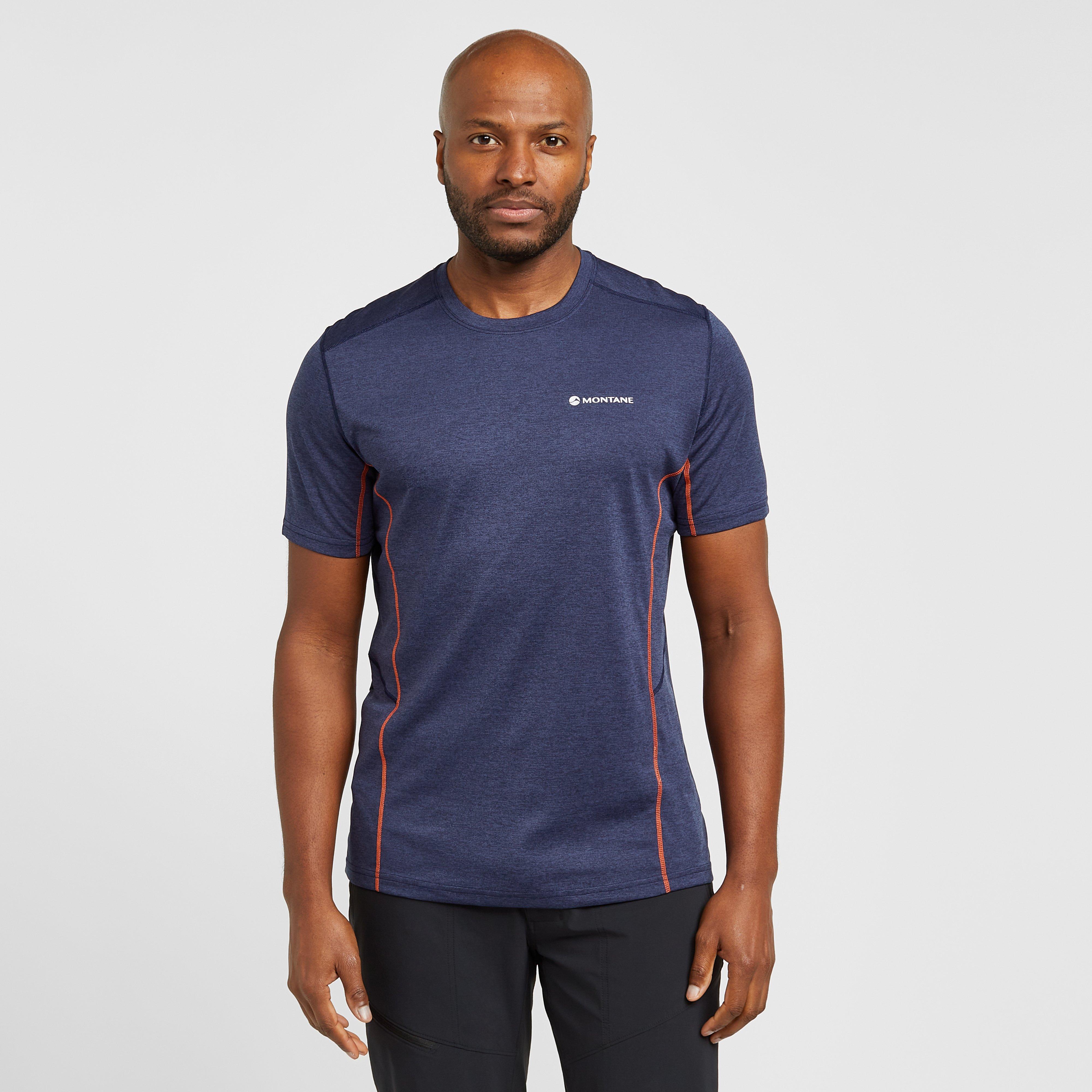 Montane Mens Dart Short Sleeve T-shirt - Navy Blue/navy Blue  Navy Blue/navy Blue