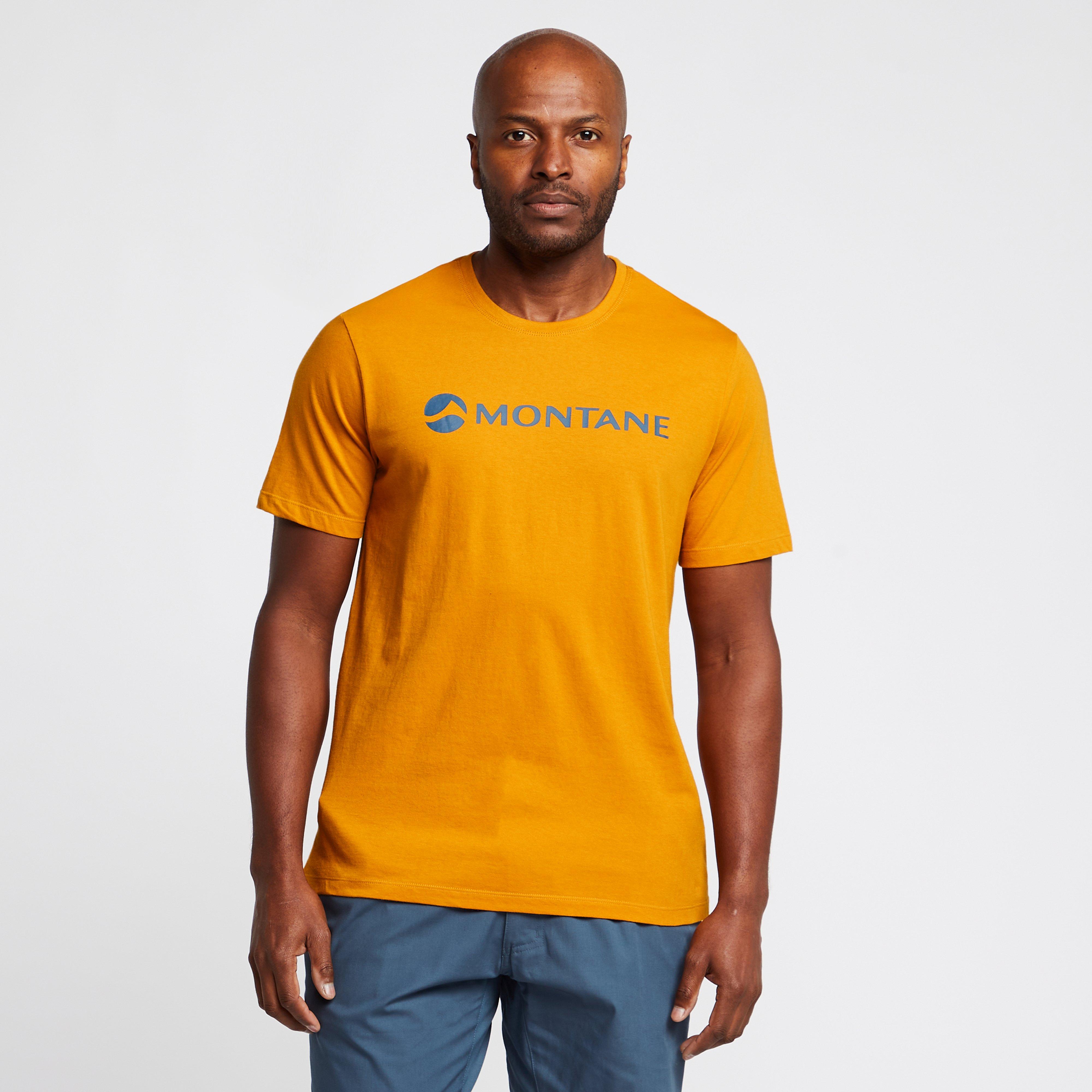 Montane Mens Mono Logo T-shirt - Orange/orange  Orange/orange