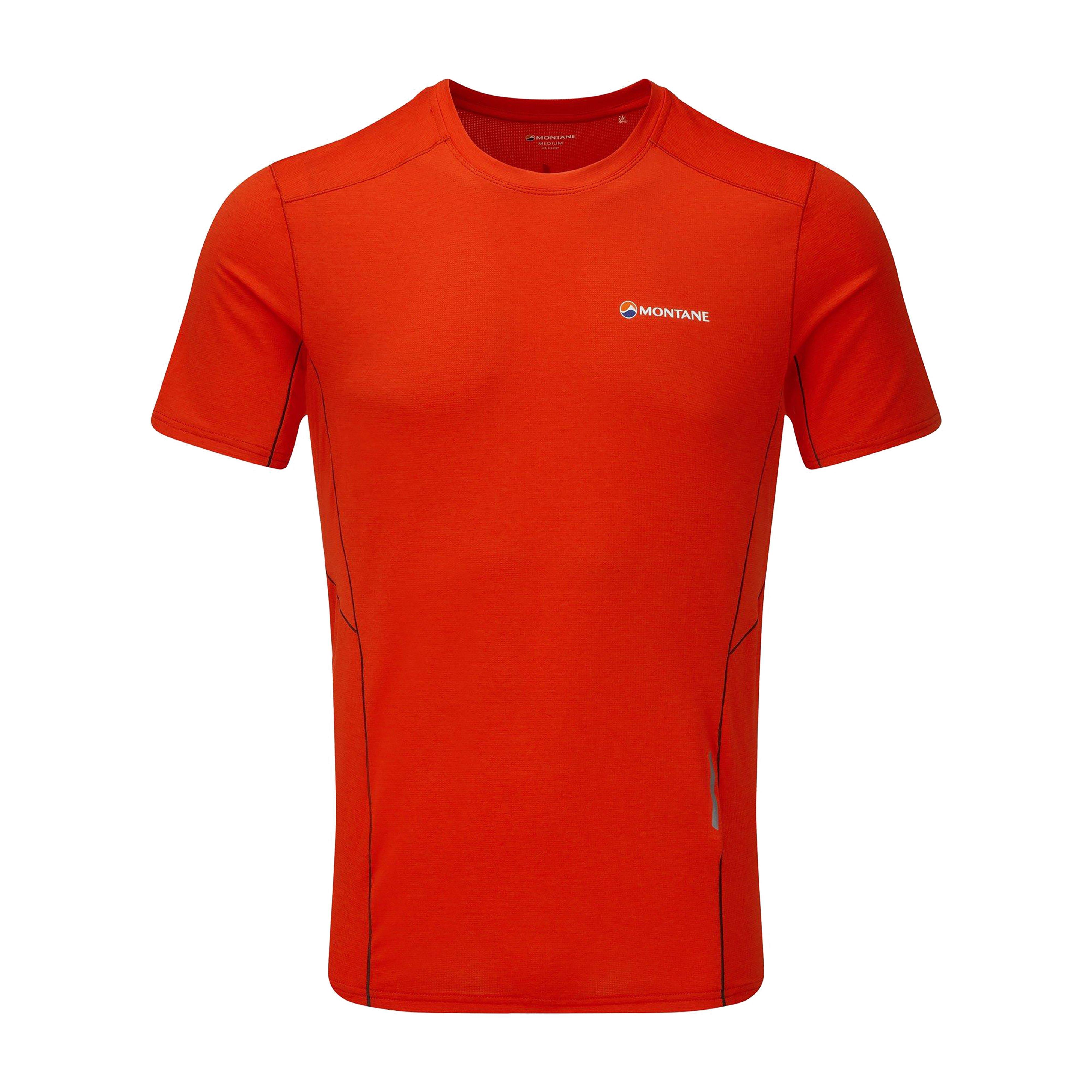 Montane Mens Sabre Short Sleeve T-shirt - Red/red  Red/red