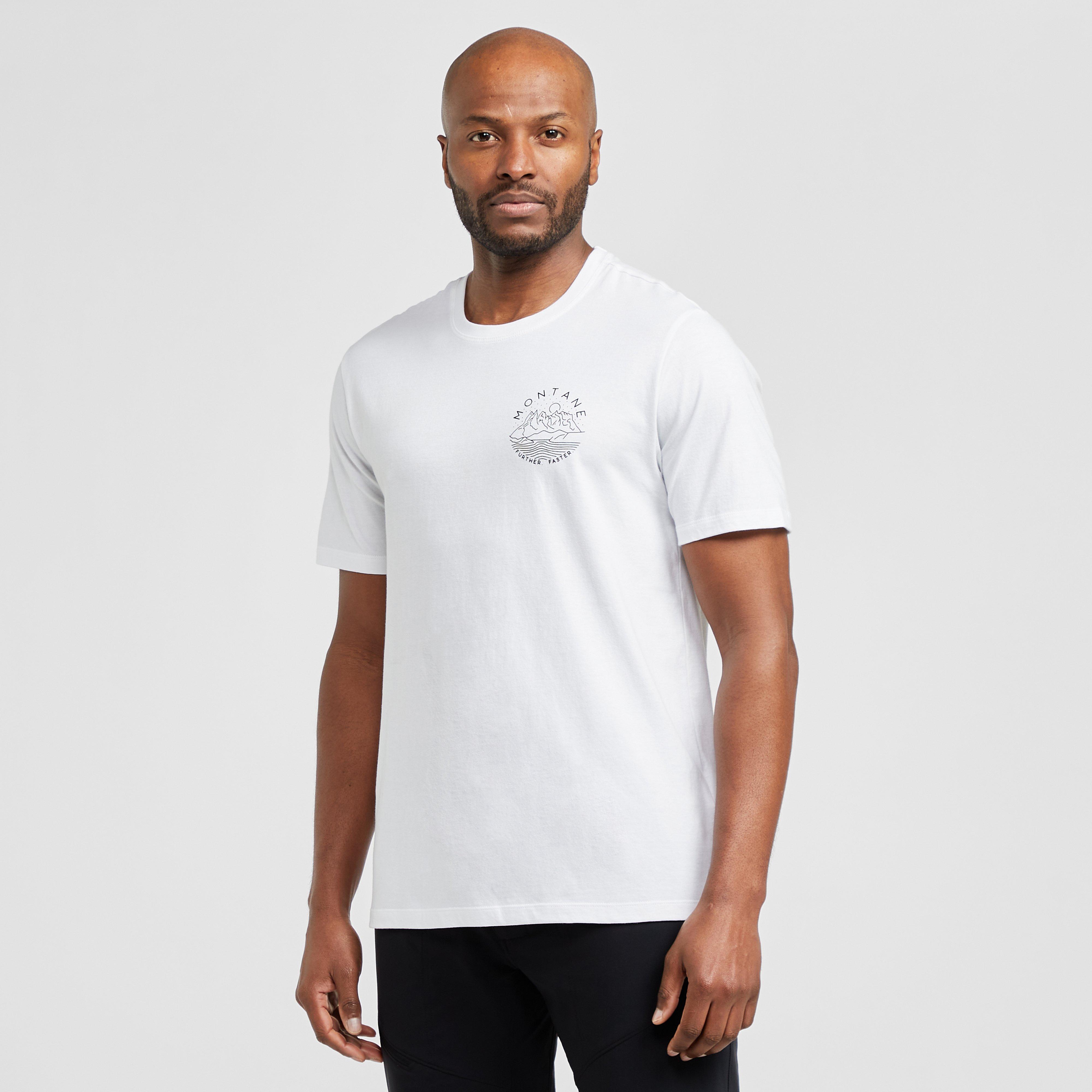 Montane Mens Starscape T-shirt - White/white  White/white