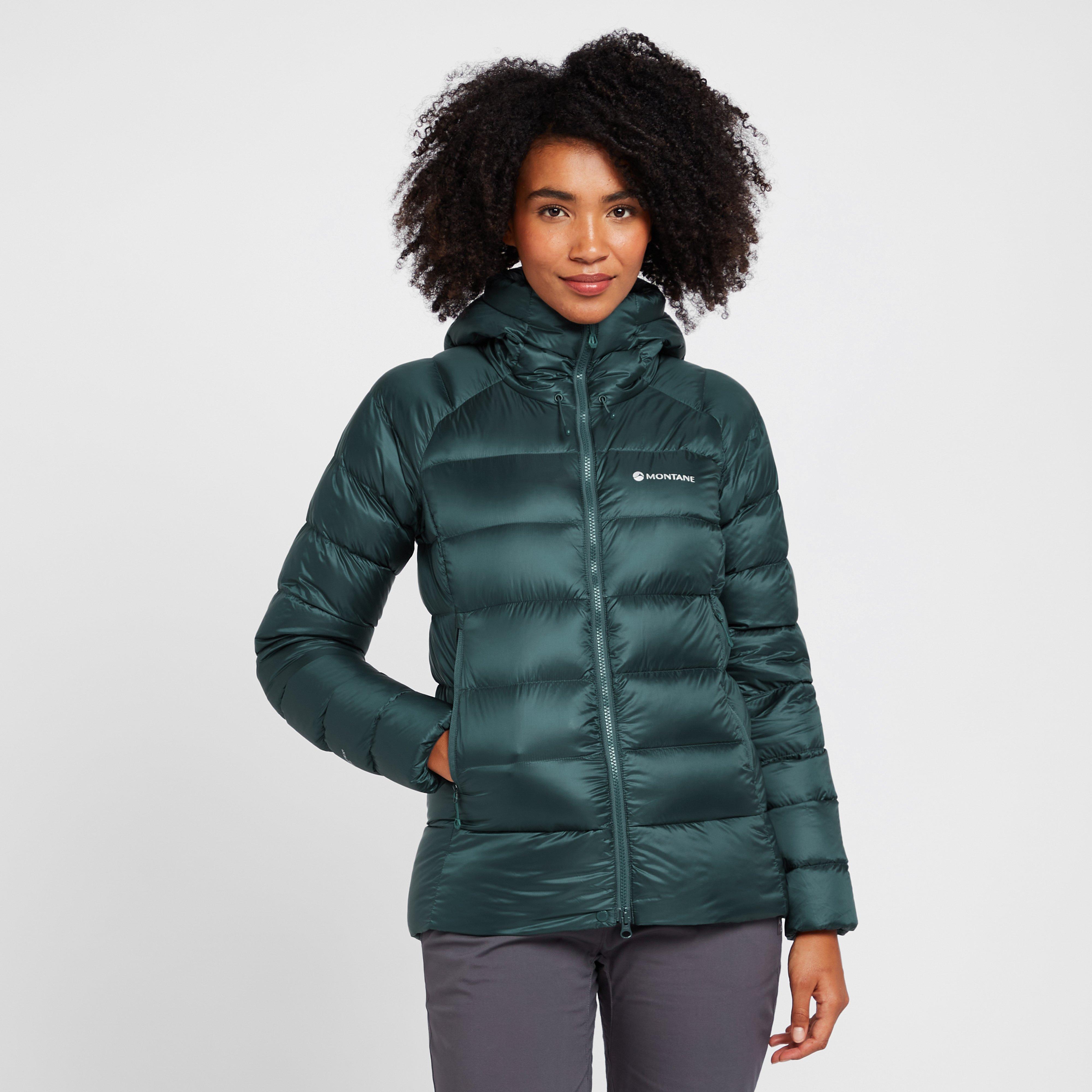 Montane Womens Anti-freeze Xt Hooded Down Jacket - Green/grn  Green/grn
