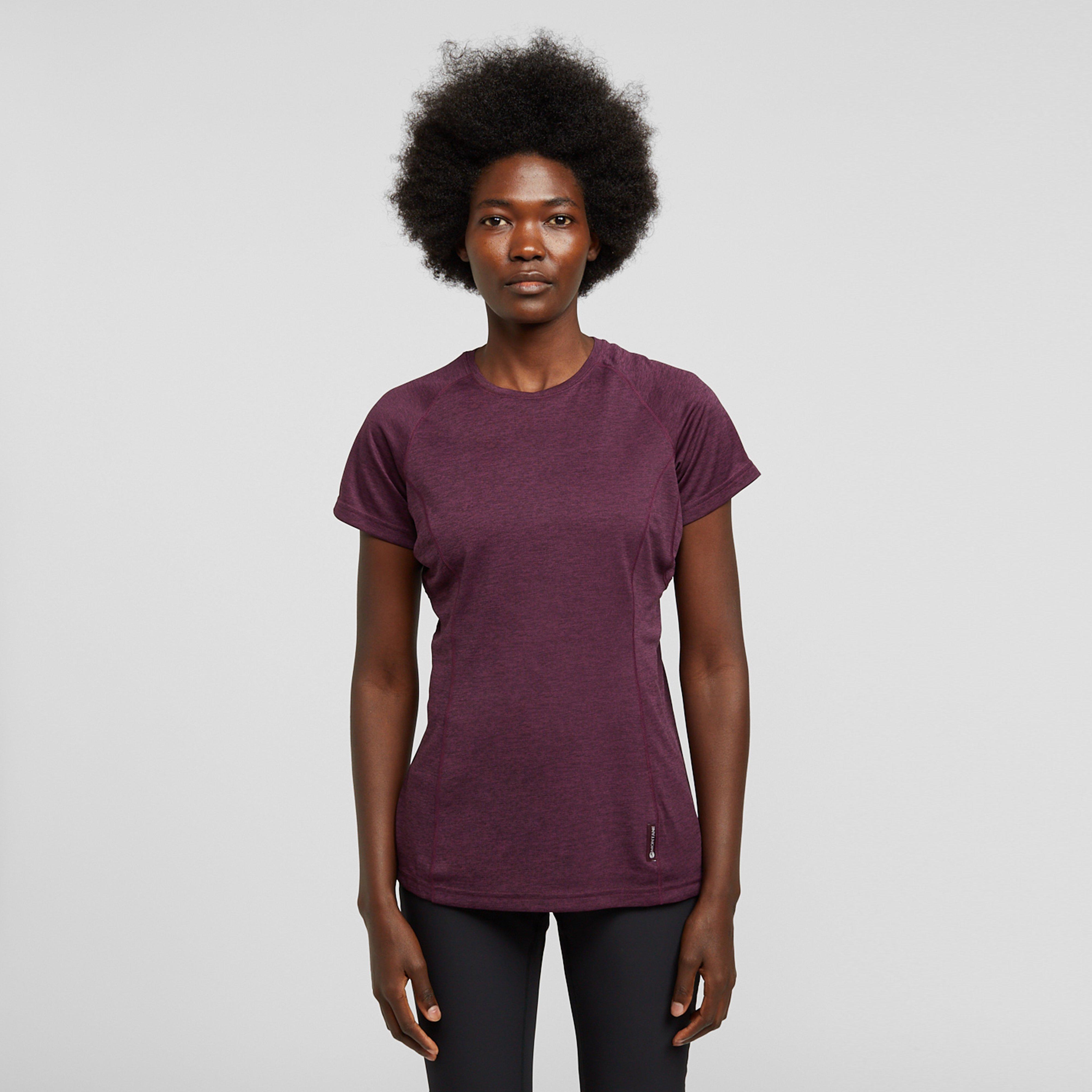 Montane Womens Dart Short Sleeve T-shirt - Purple/purple  Purple/purple
