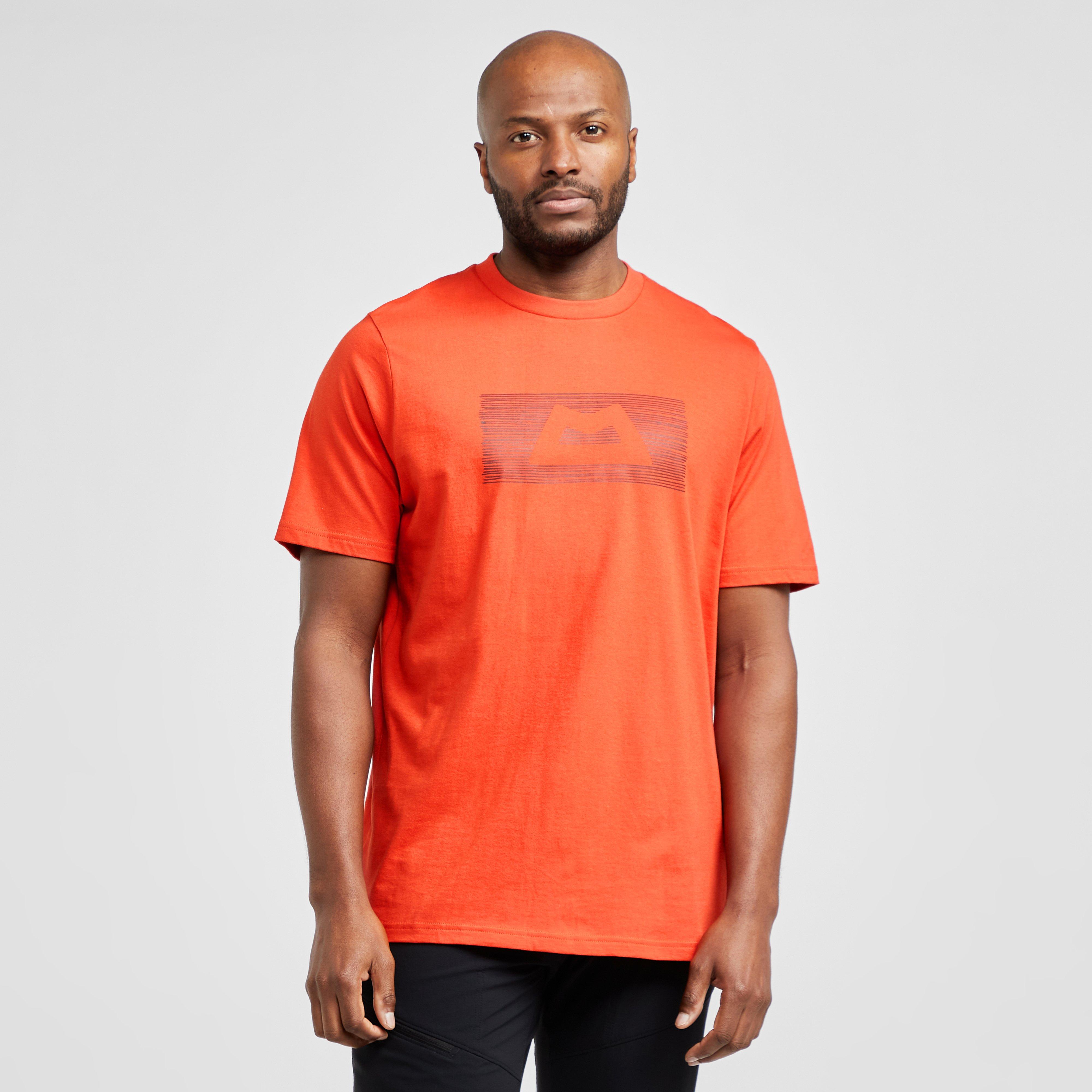 Mountain Equipment Mens King Line T-shirt - Red/red  Red/red