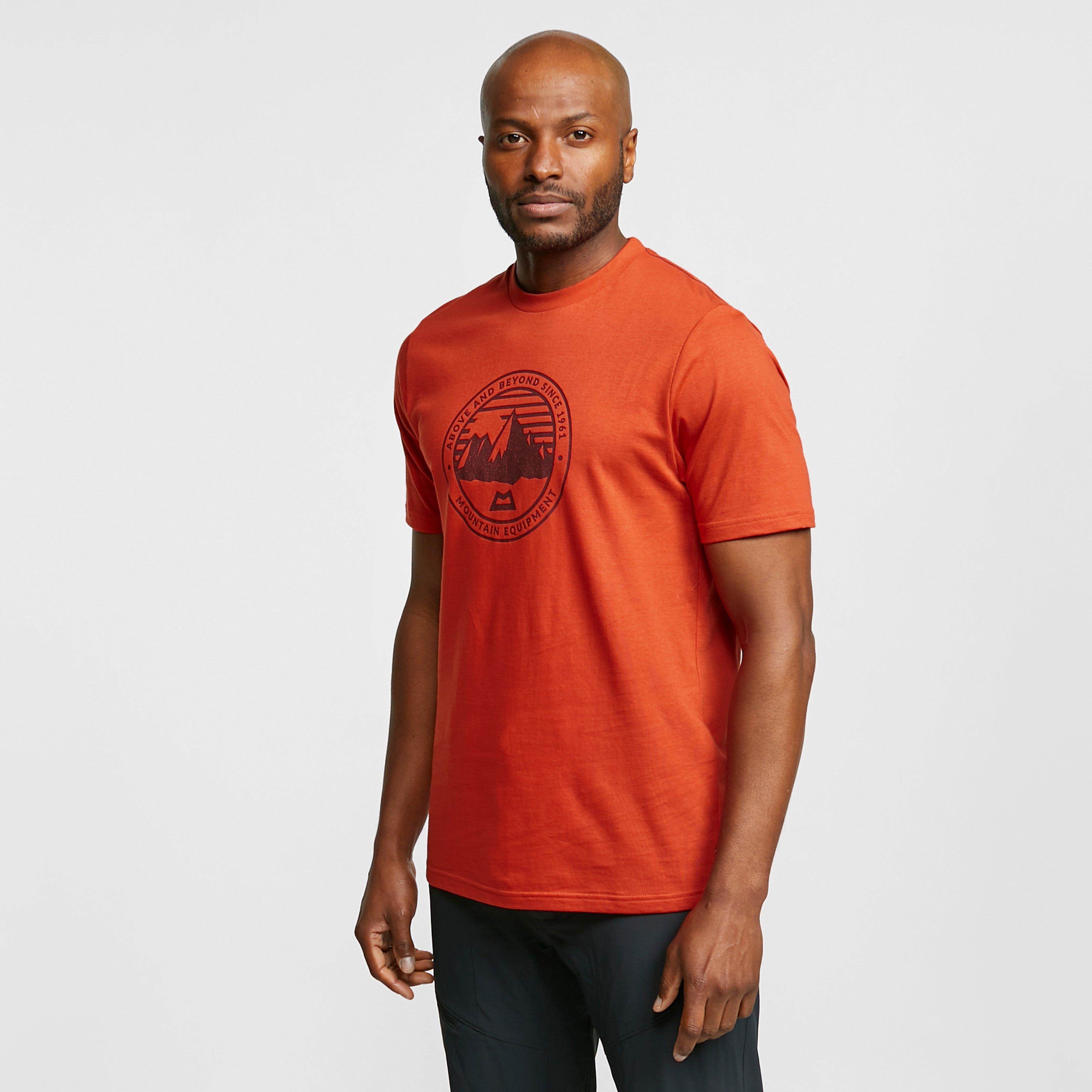 Mountain Equipment Mens Roundel T-shirt - Red/red  Red/red