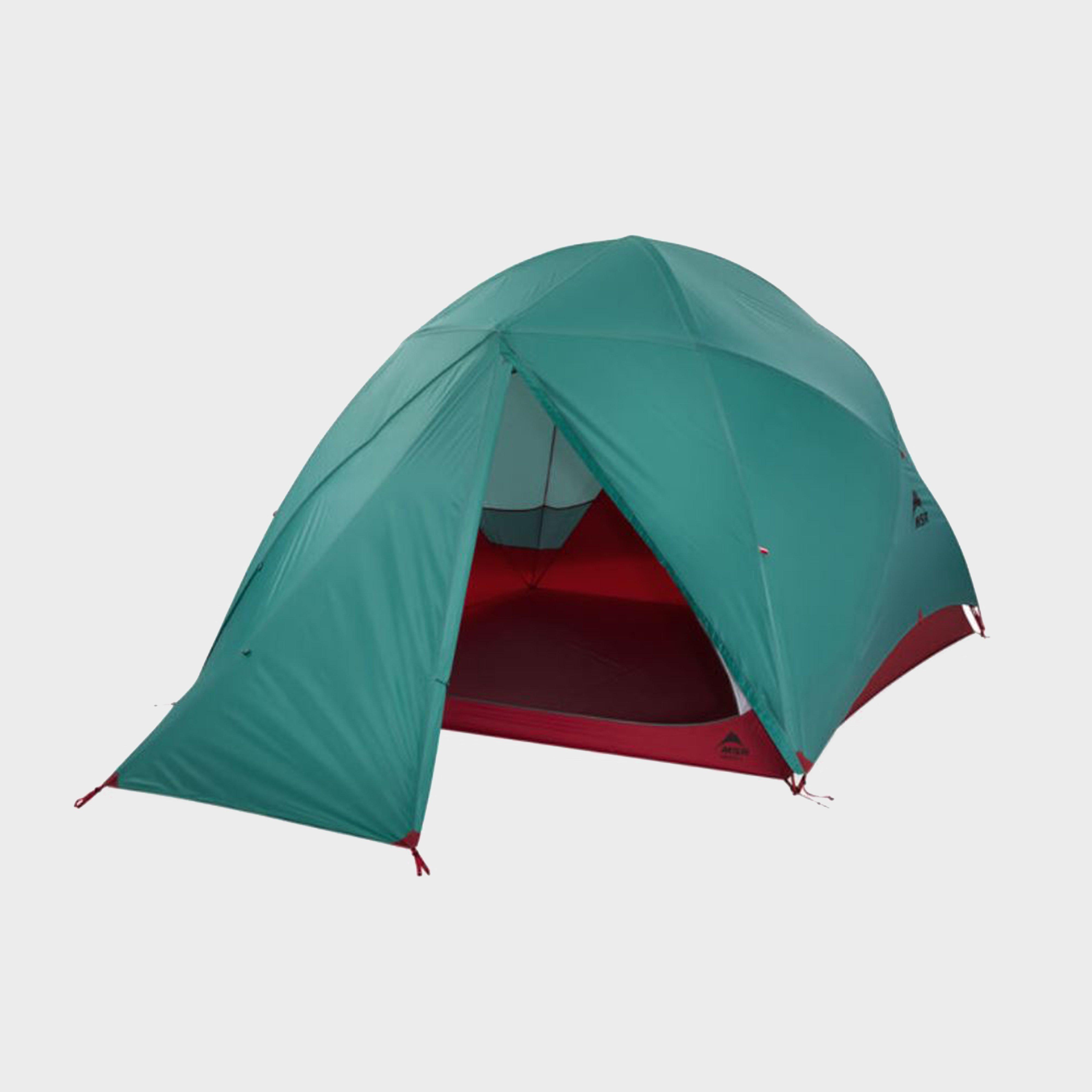 Msr Habitude 6 Family Camping Tent - Green/green  Green/green