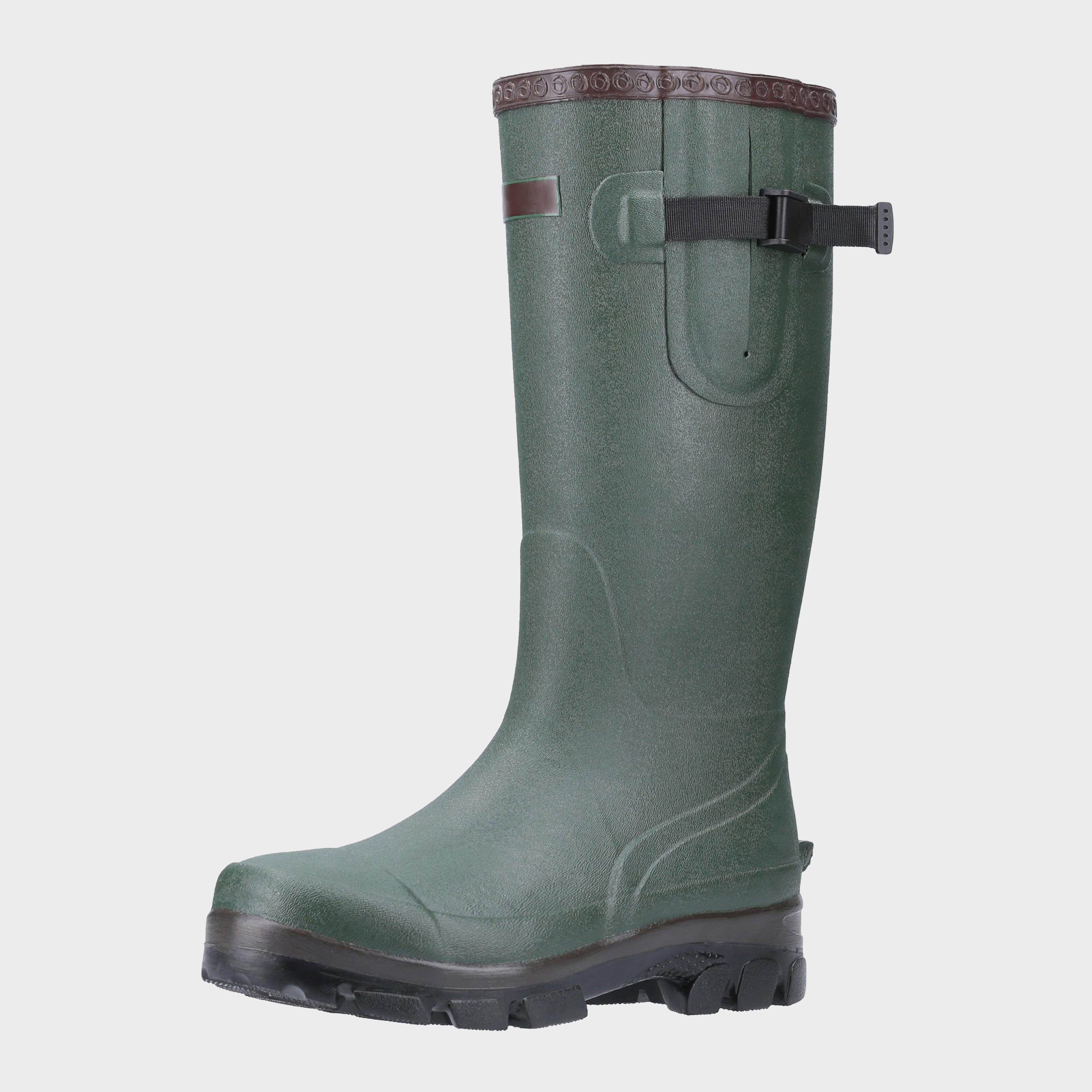 Muck Boot Mens Grange Neoprene Wellington Boots - Green/grn  Green/grn