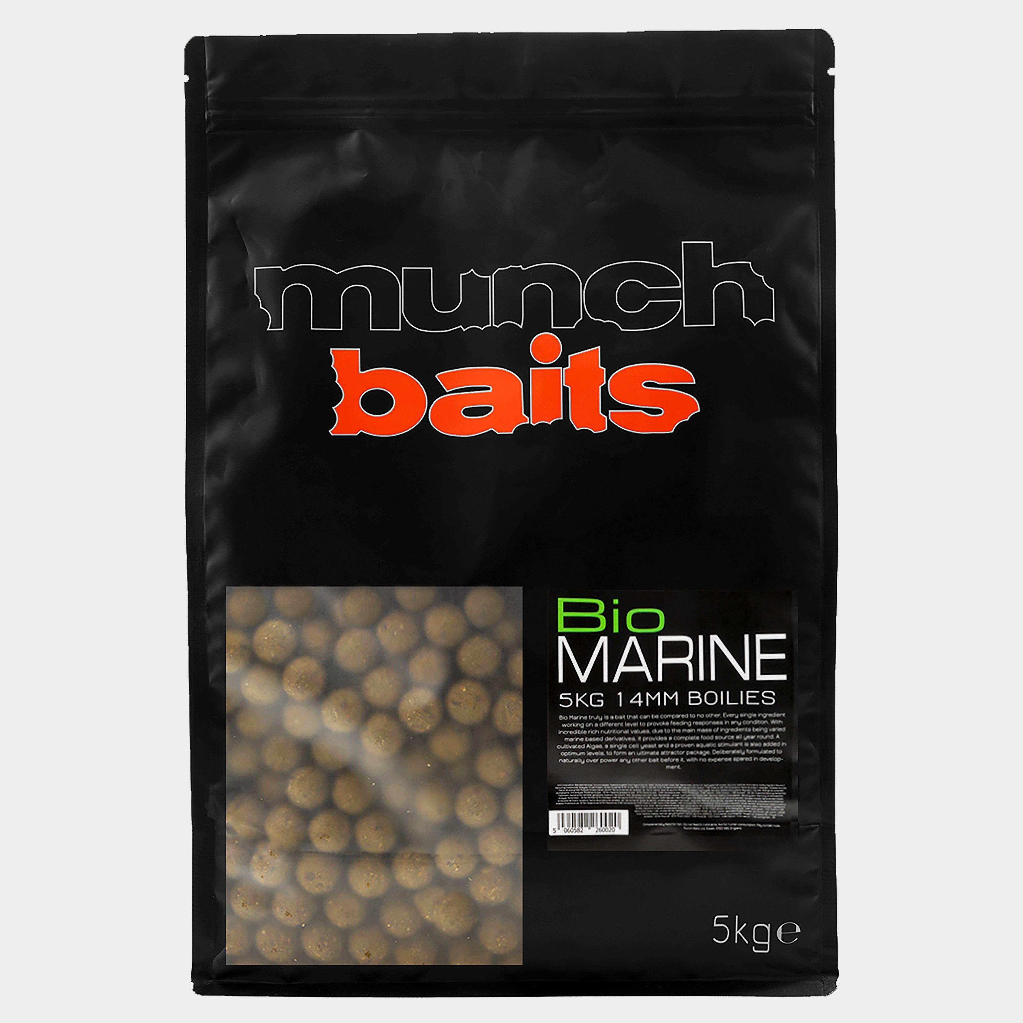 Munch Bio Marine 14mm Boilies 5kg Shelf Life - Brown/5  Brown/5