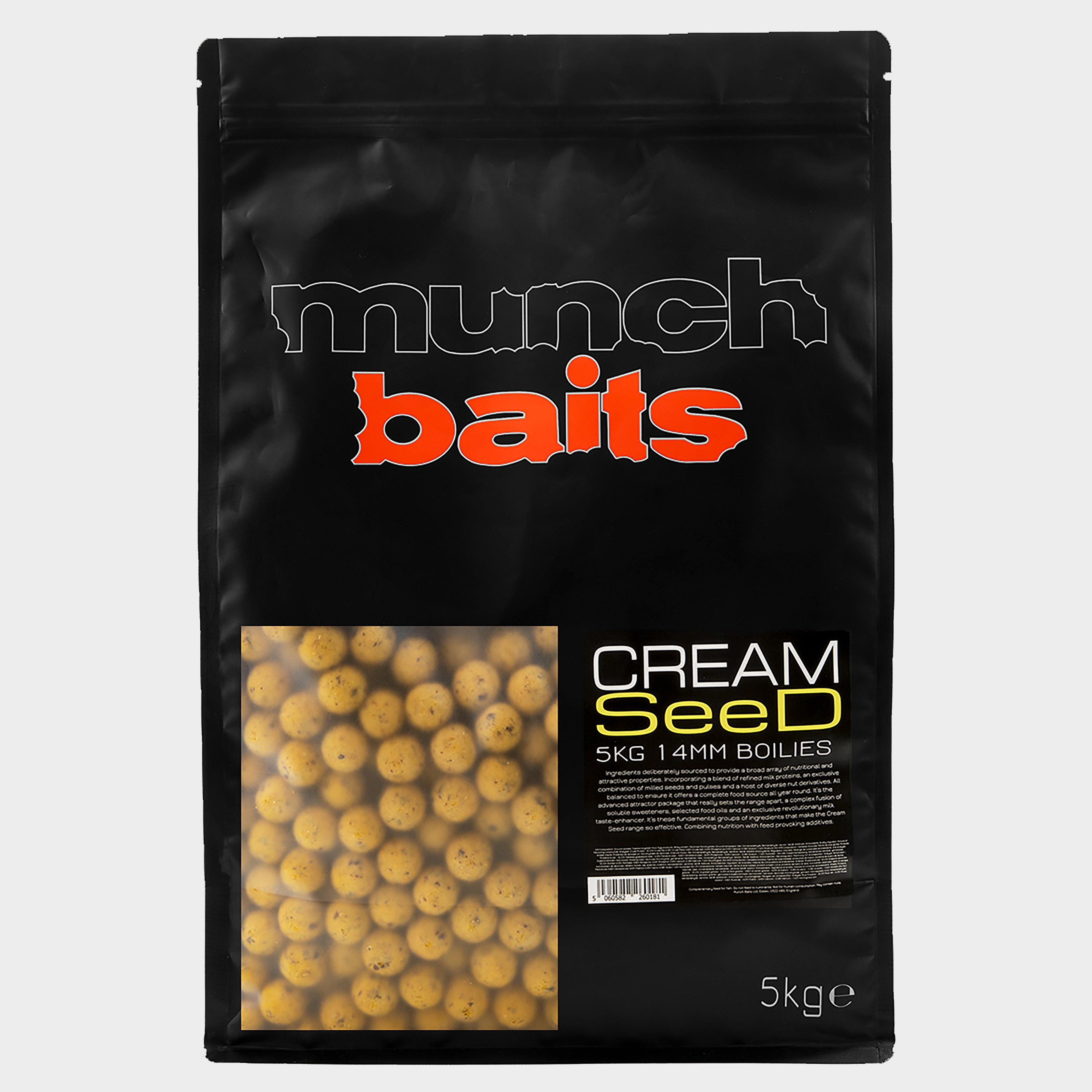 Munch Cream Seed 14mm Boilies 5k Shelf Life - 5/5  5/5