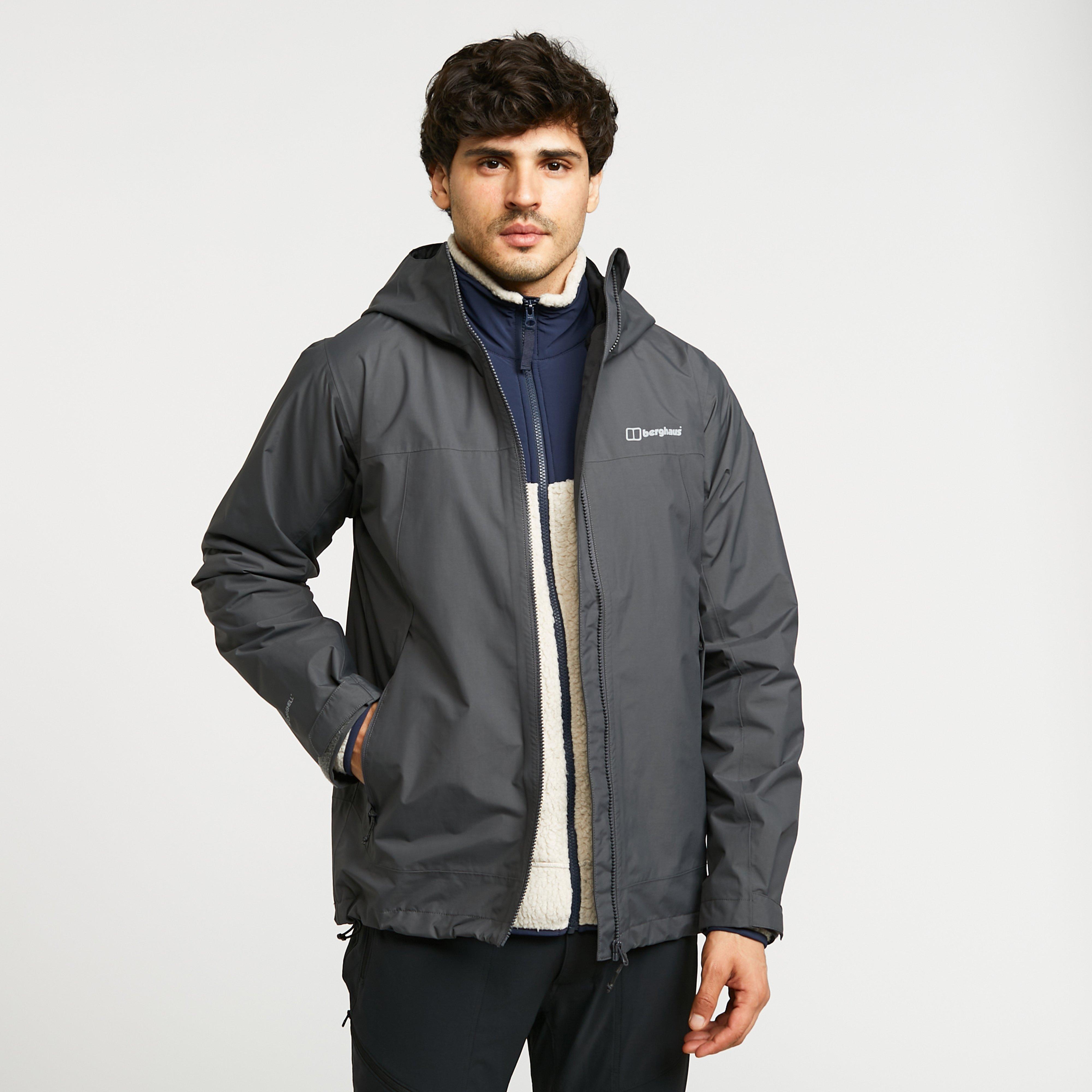 Berghaus Mens Stormcloud Prime Waterproof Jacket - Grey/dgy$  Grey/dgy$