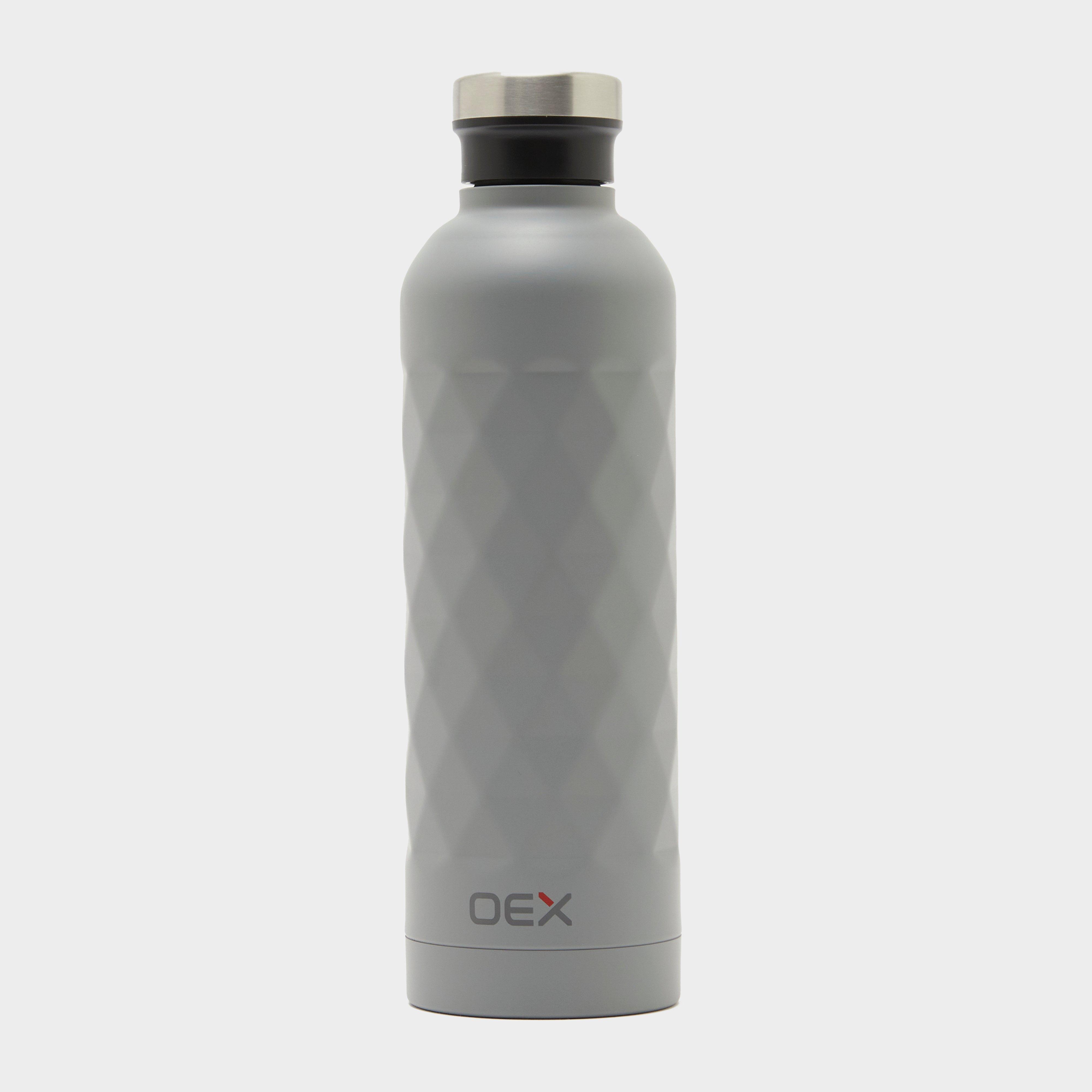Oex 750ml Double Wall Bottle - Grey/grey  Grey/grey
