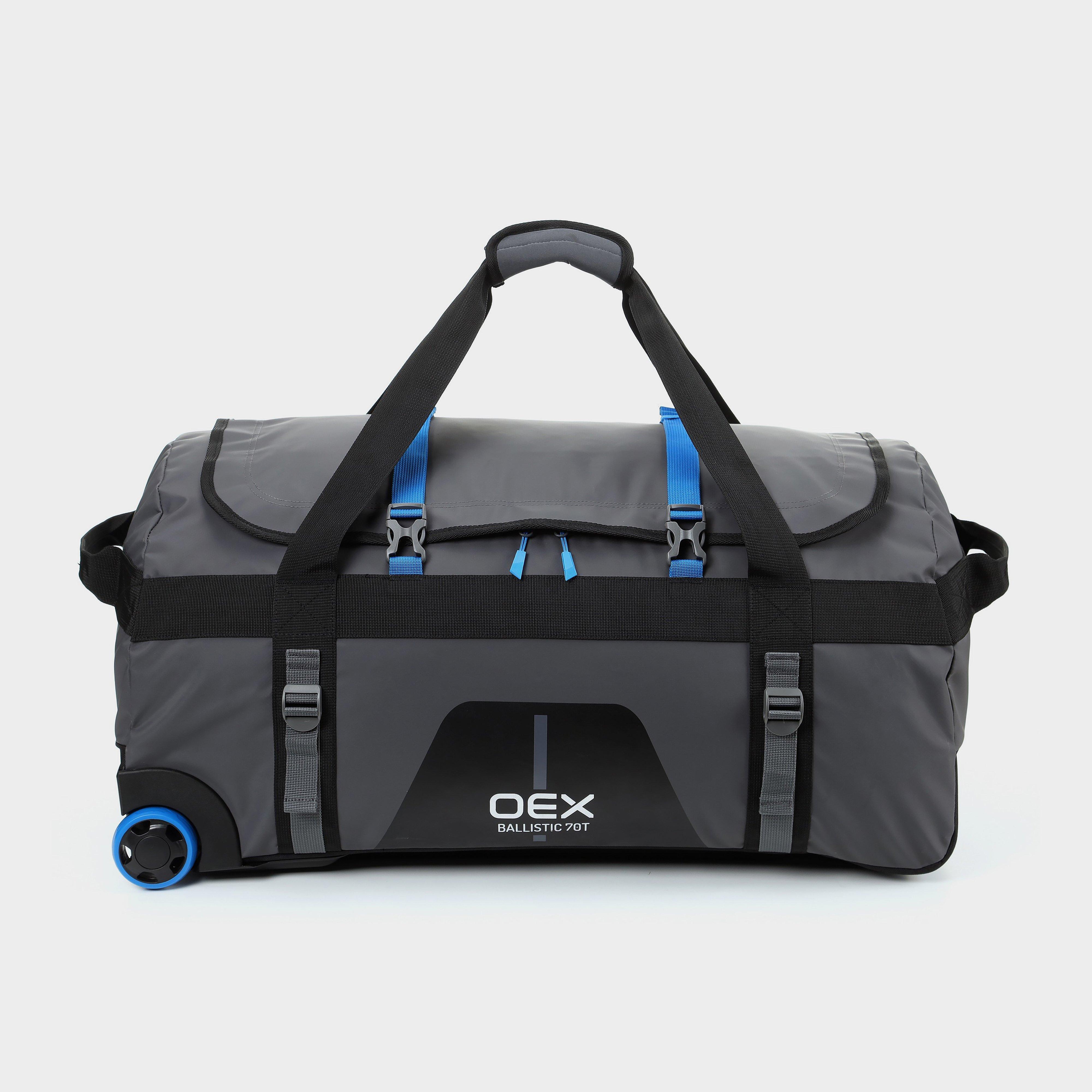 Oex Ballistic 70t Travel Bag - Grey/blue  Grey/blue