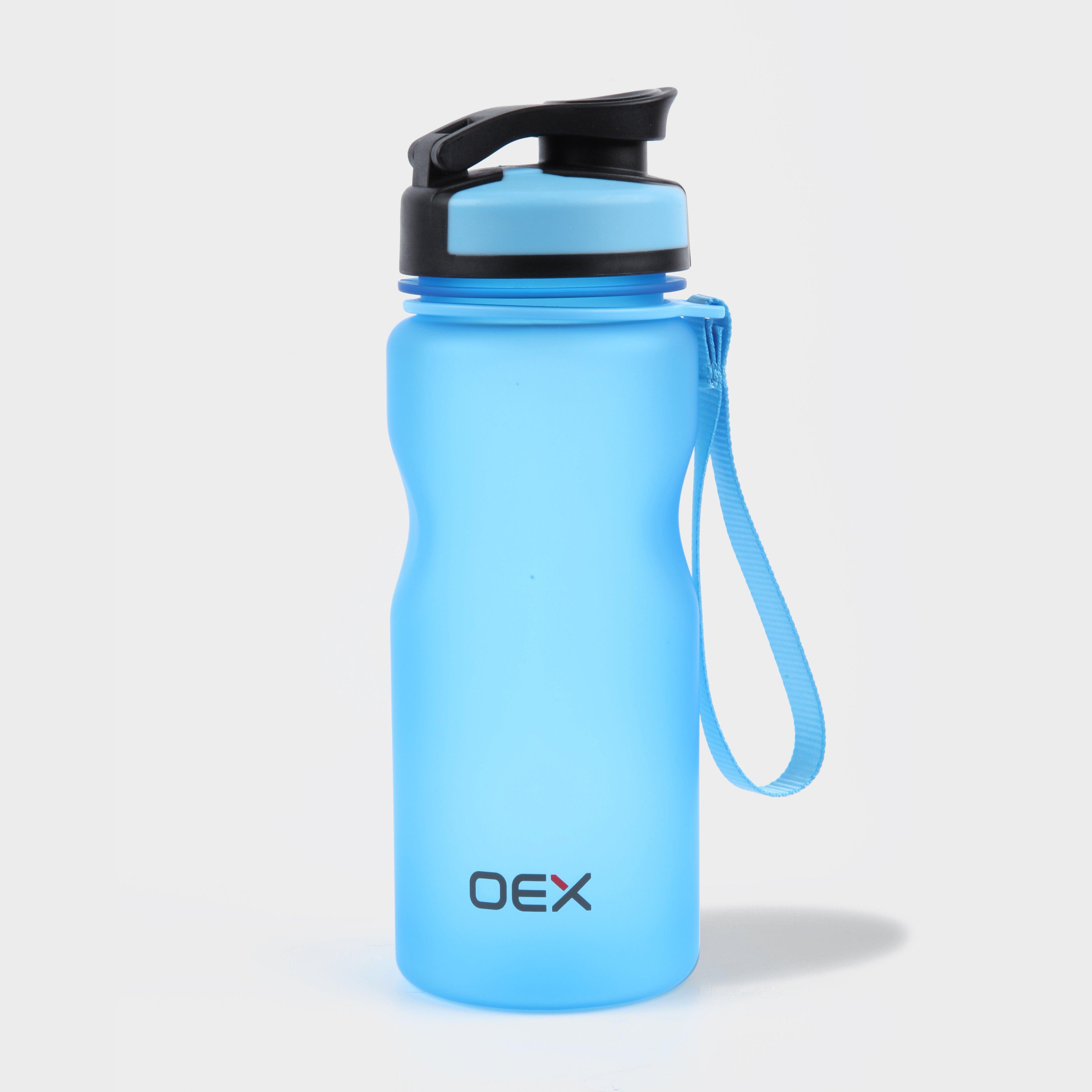 Oex Flip Bottle 600ml - Blue/lbl  Blue/lbl