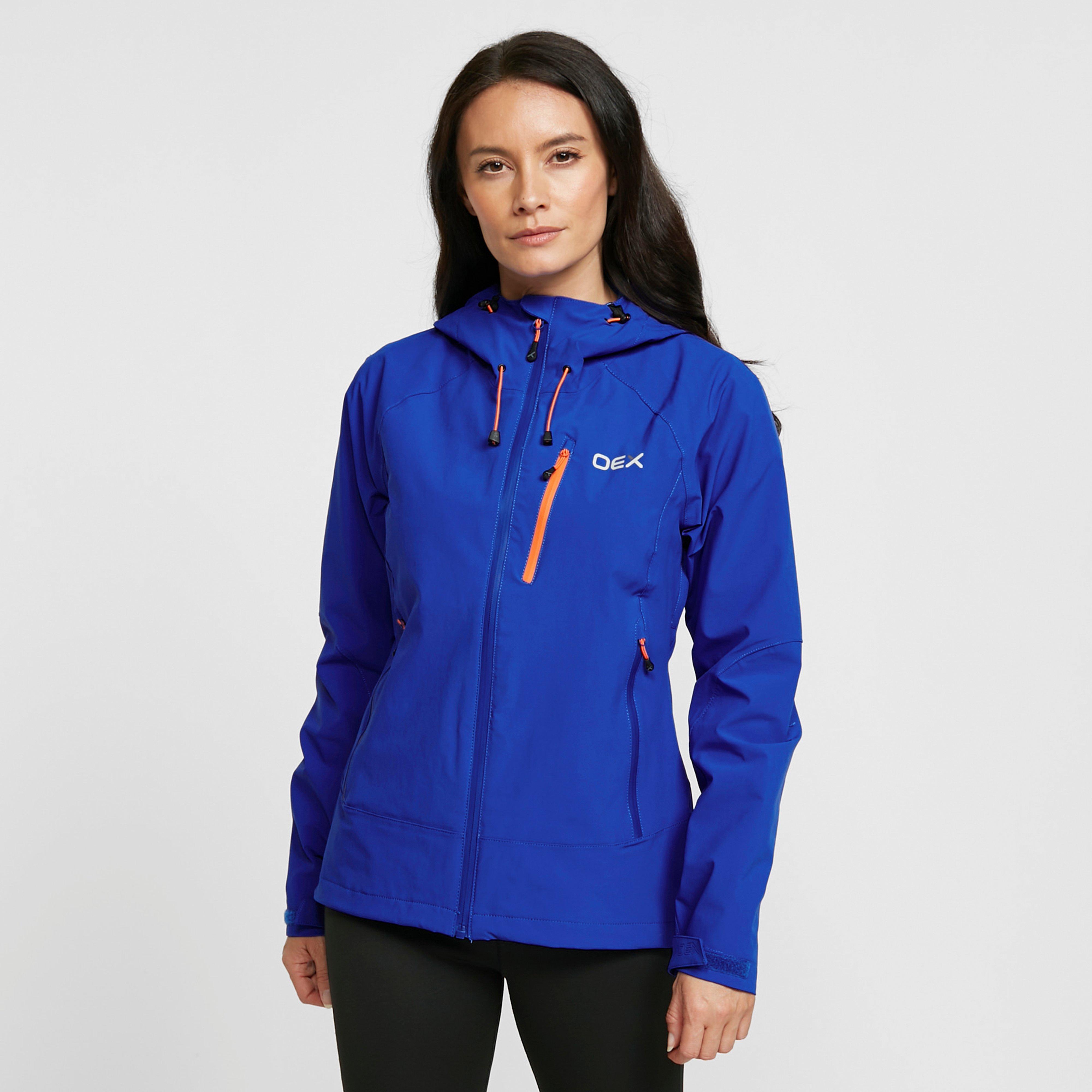 Oex Womens Fortitude Waterproof Jacket - Blu/blu  Blu/blu