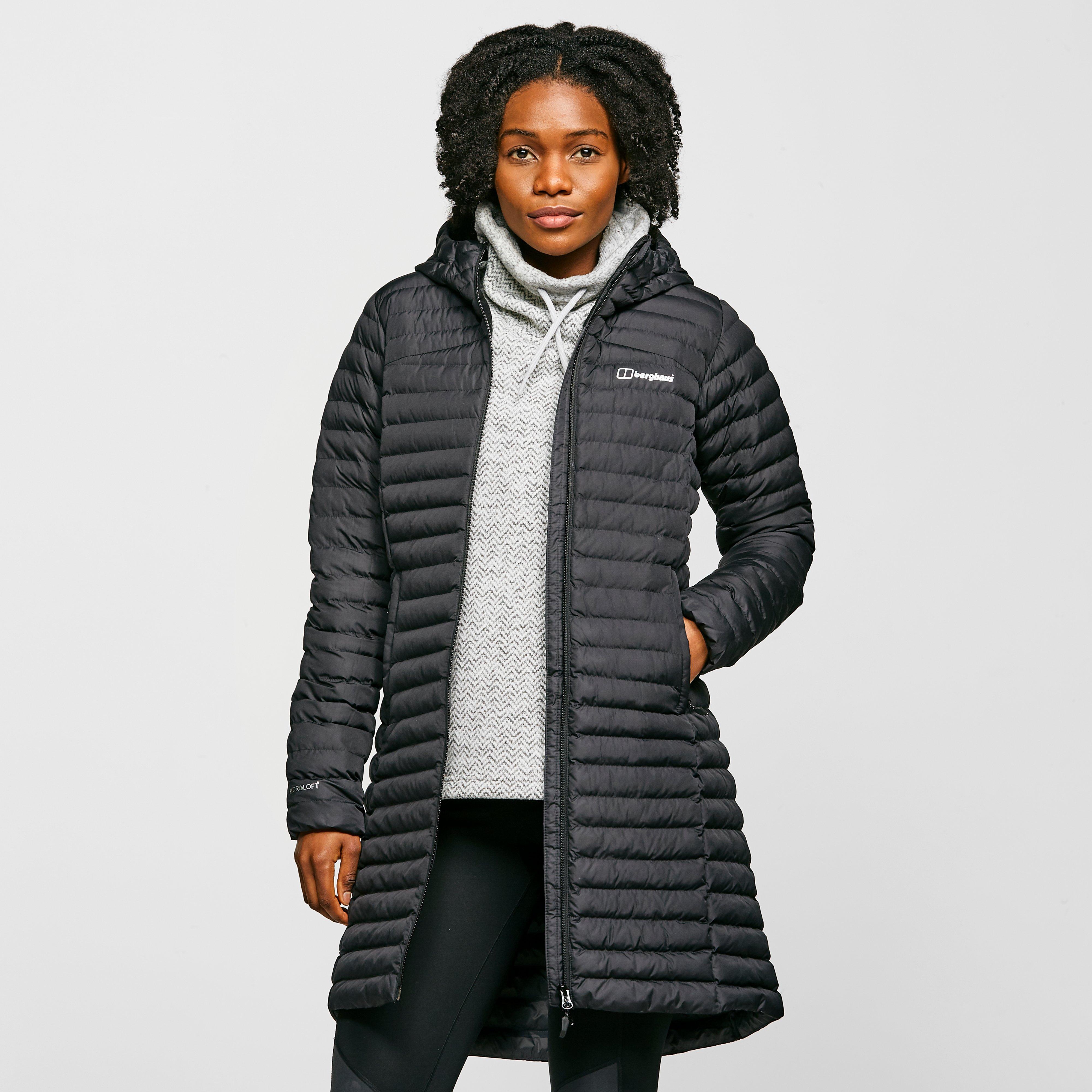 Berghaus Womens Talmine Long Insulated Jacket - Black/blk$  Black/blk$