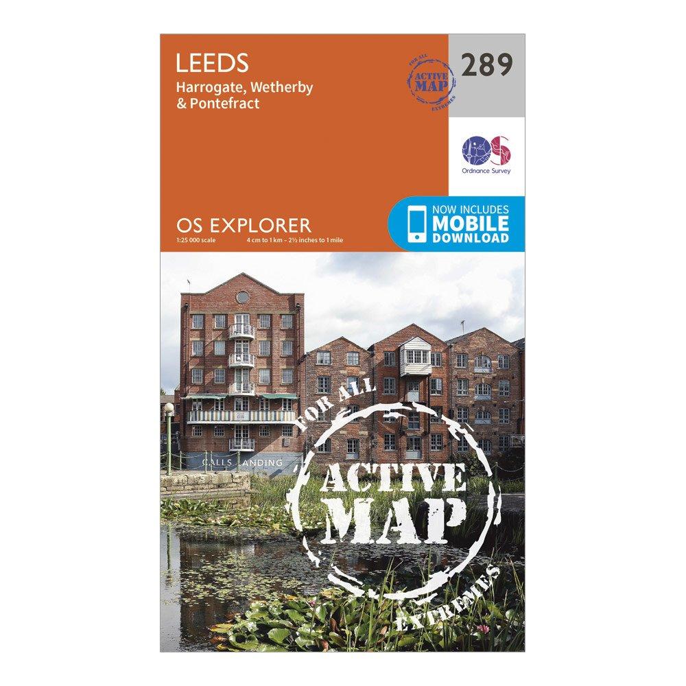 Ordnance Survey Explorer Active 289 Leeds Map With Digital Version - D/d  D/d