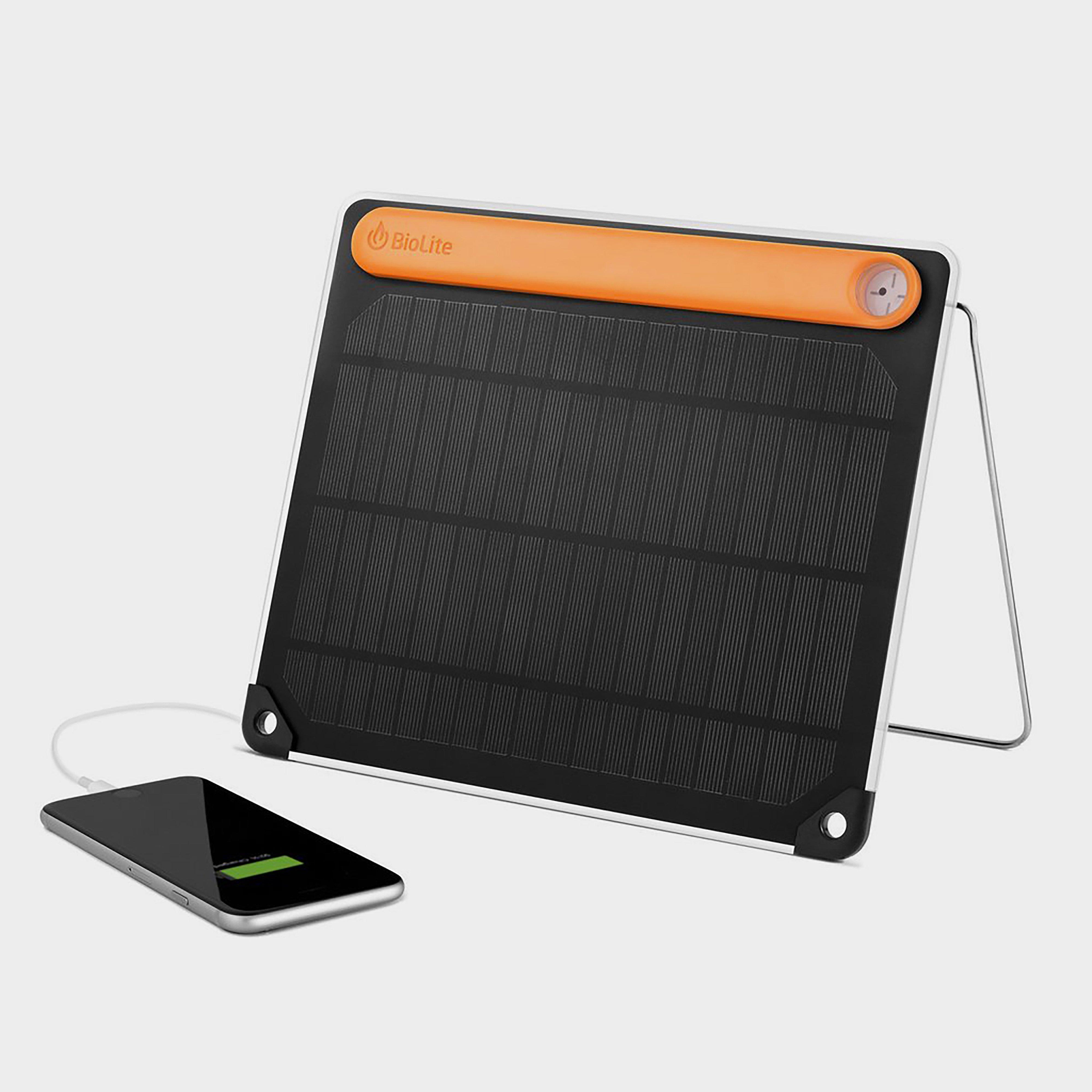 Biolite Solarpanel 5+ - Black/orange  Black/orange