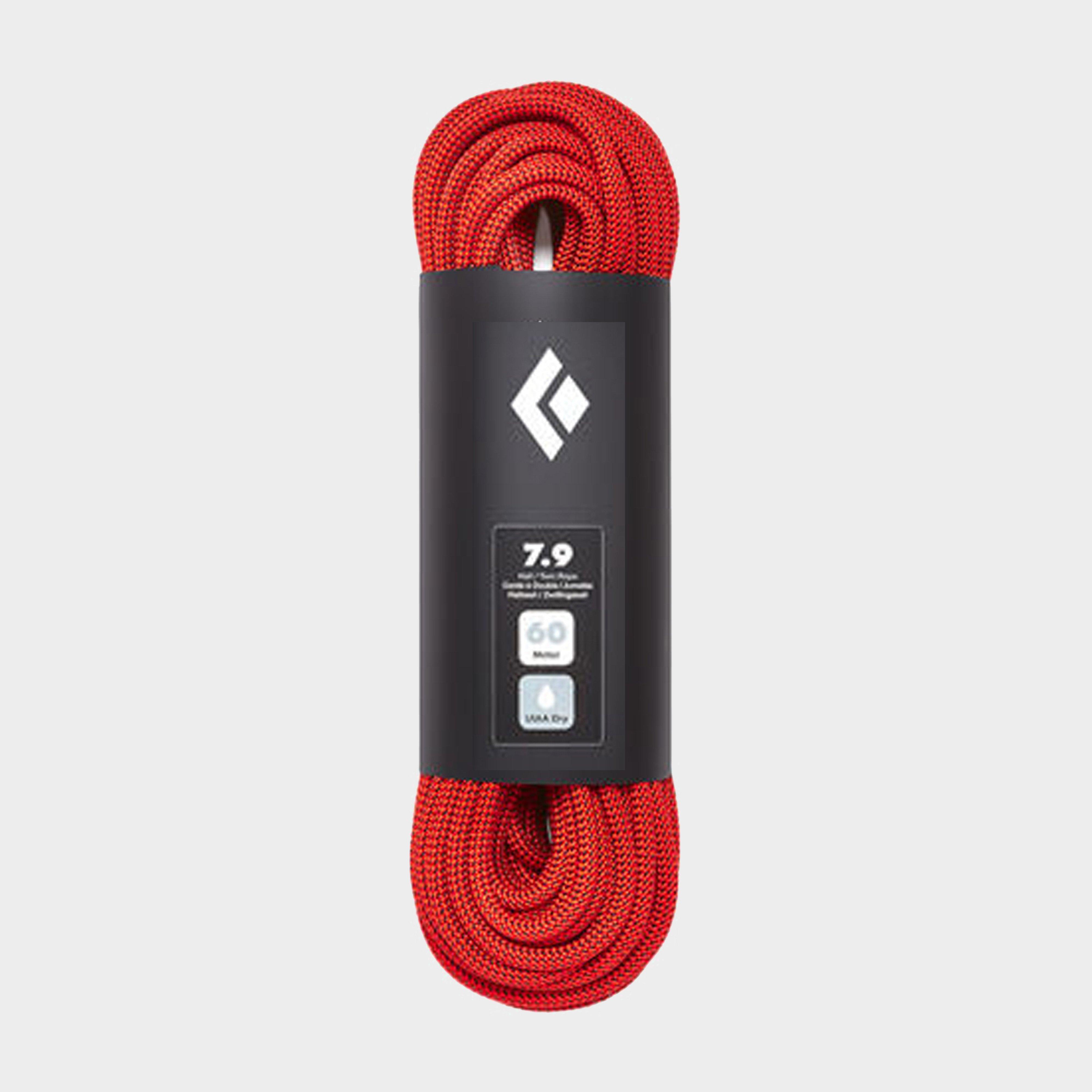 Black Diamond 7.9mm Dry Climbing Rope - Red/or  Red/or
