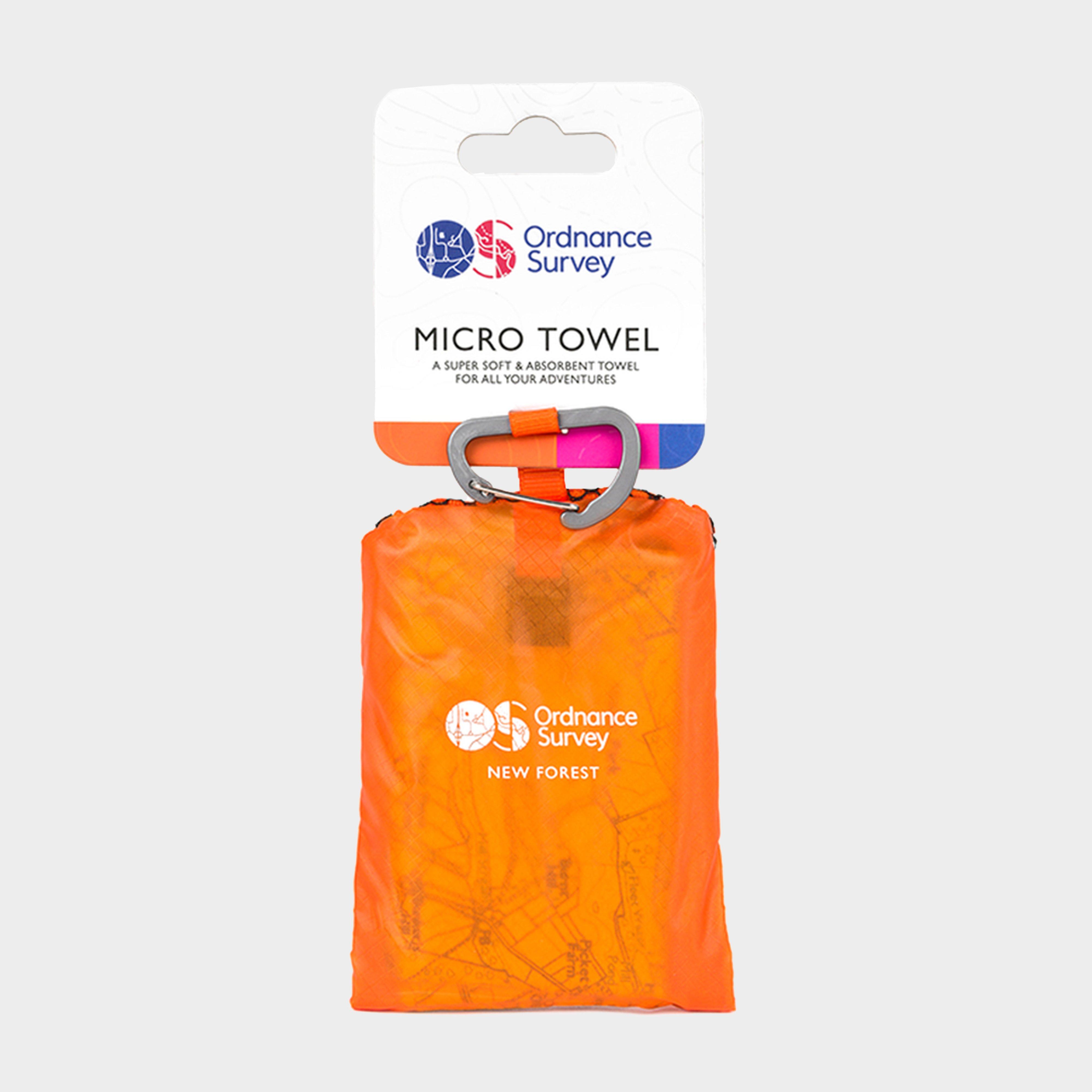 Ordnance Survey Micro Towel New Forest - Multicolour/multicolour  Multicolour/multicolour