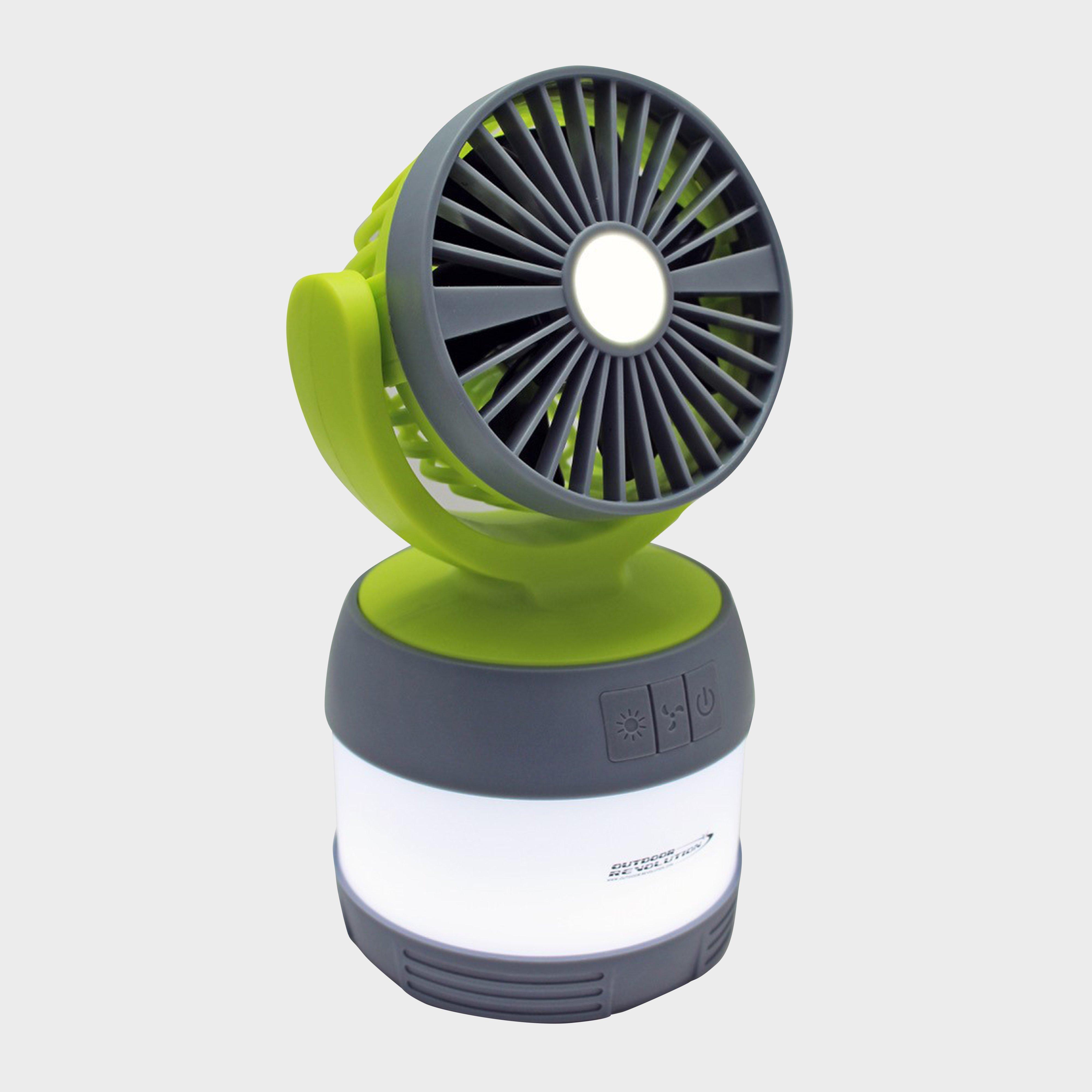 Outdoor Revolution 3-in-1 Lumi-fan Lantern - Green/fan  Green/fan
