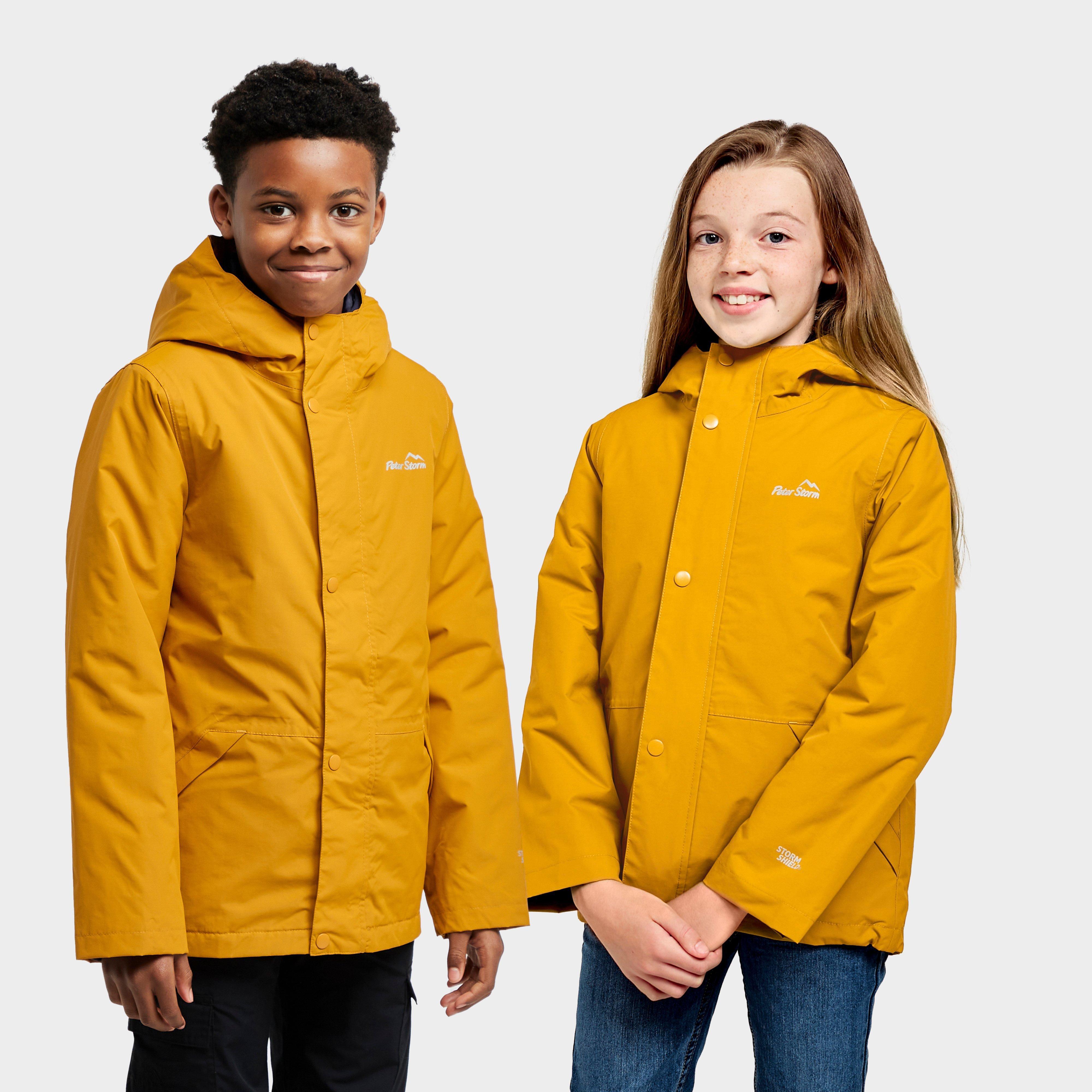 Peter Storm Kids Coast 3-in-1 Jacket - Yellow/mus  Yellow/mus