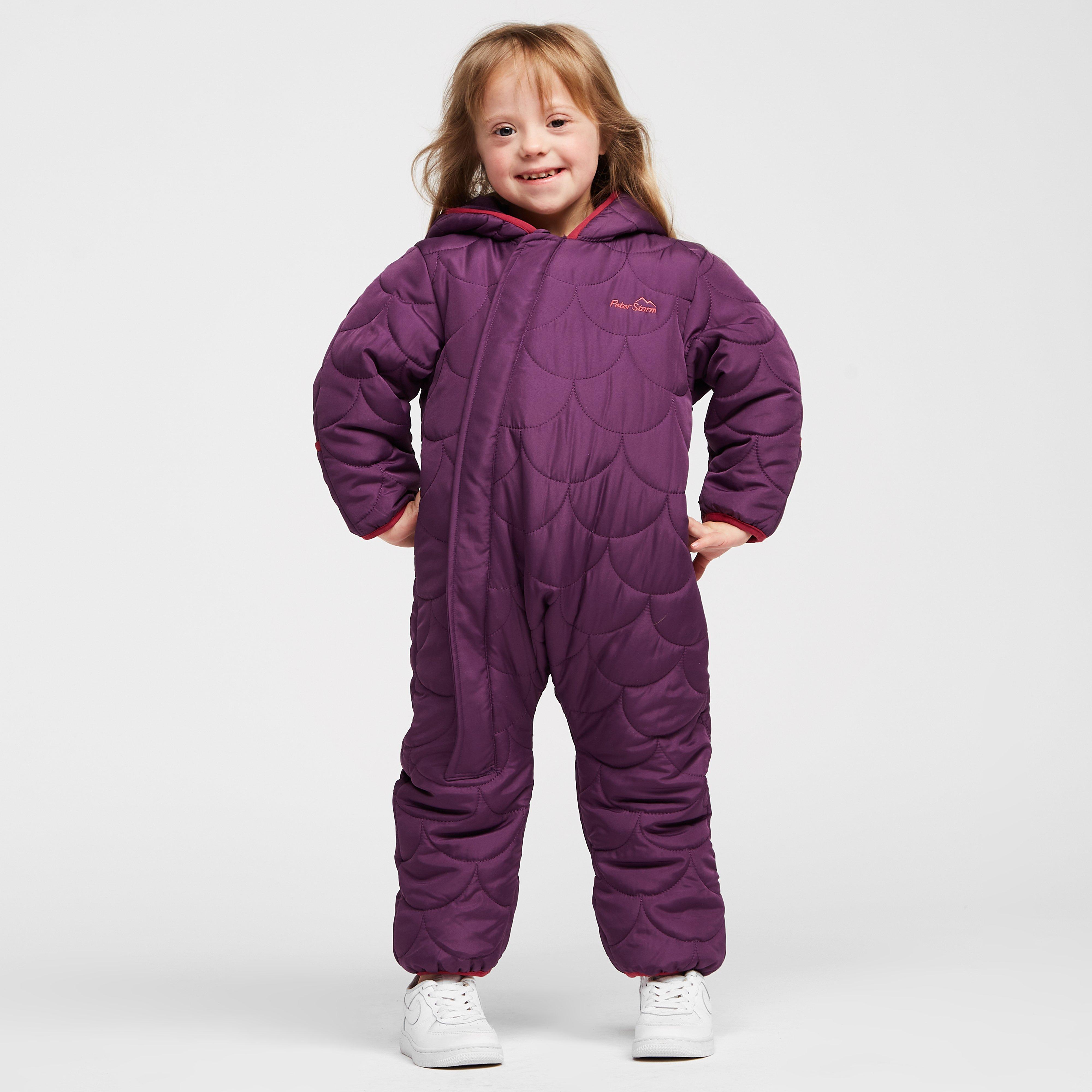 Peter Storm Kids Snuggle Suit - Purple/purple  Purple/purple