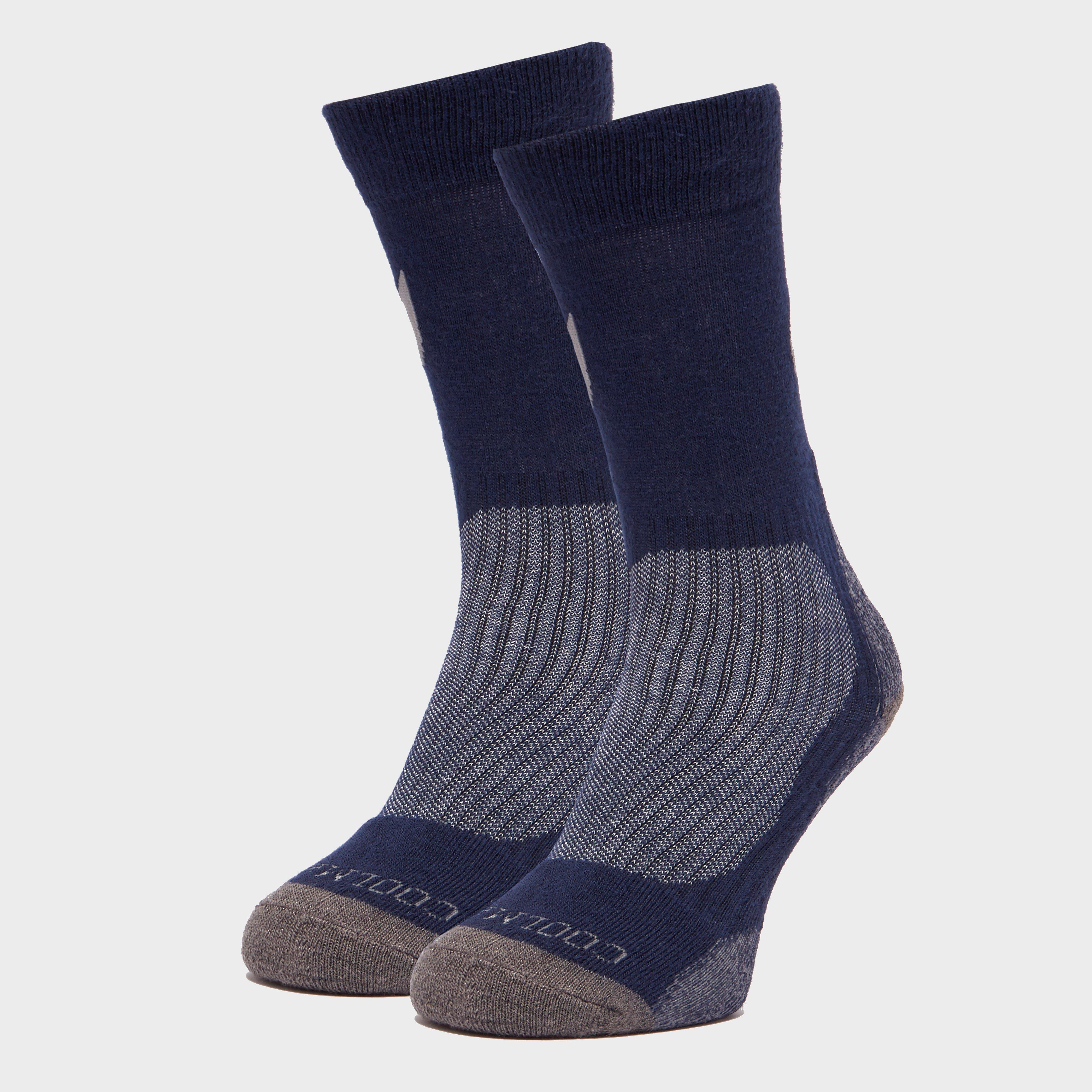 Peter Storm Lightweight Outdoor Socks - 2 Pack - Navy/nvy  Navy/nvy