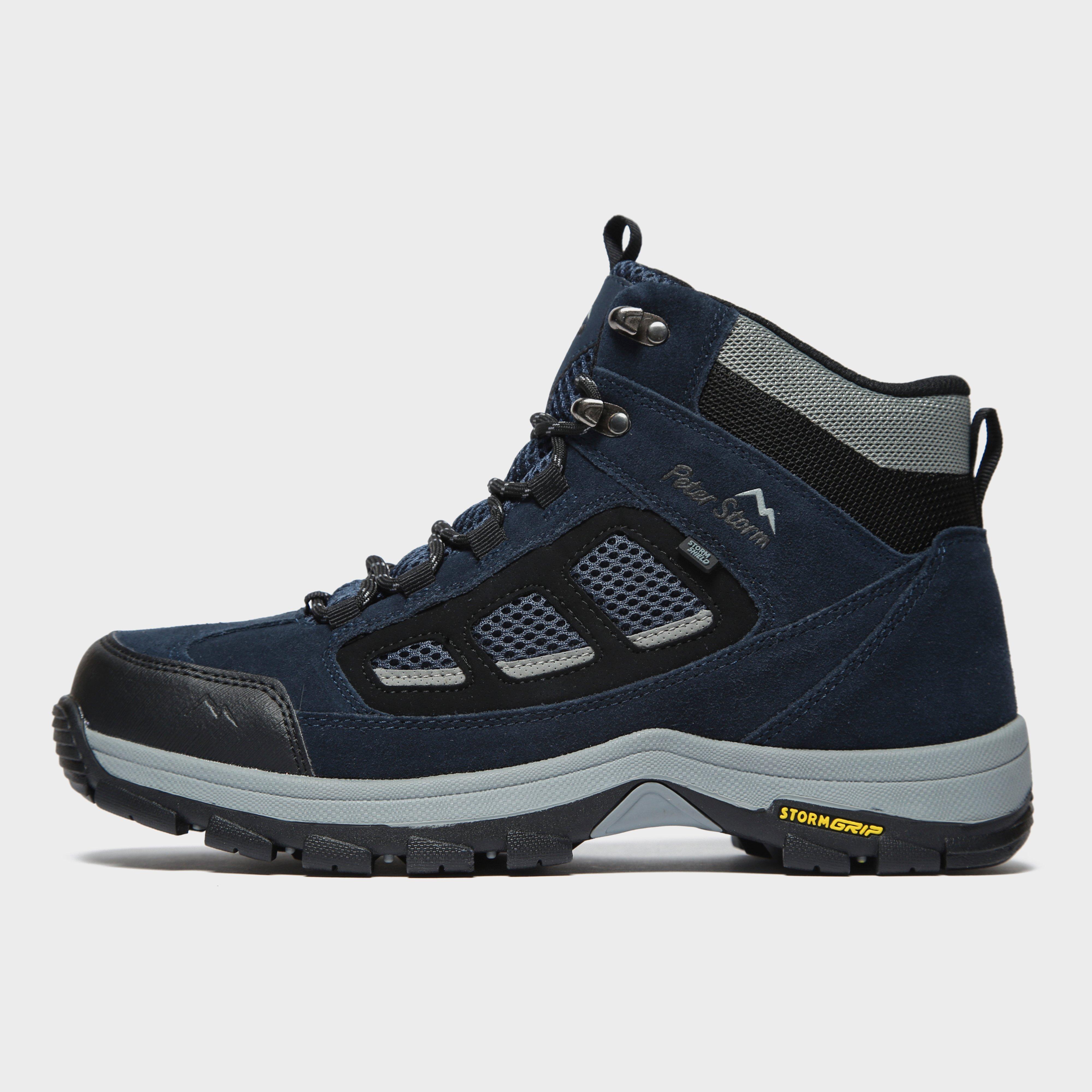 Peter Storm Mens Camborne Mid Walking Boots - Navy/nvy  Navy/nvy