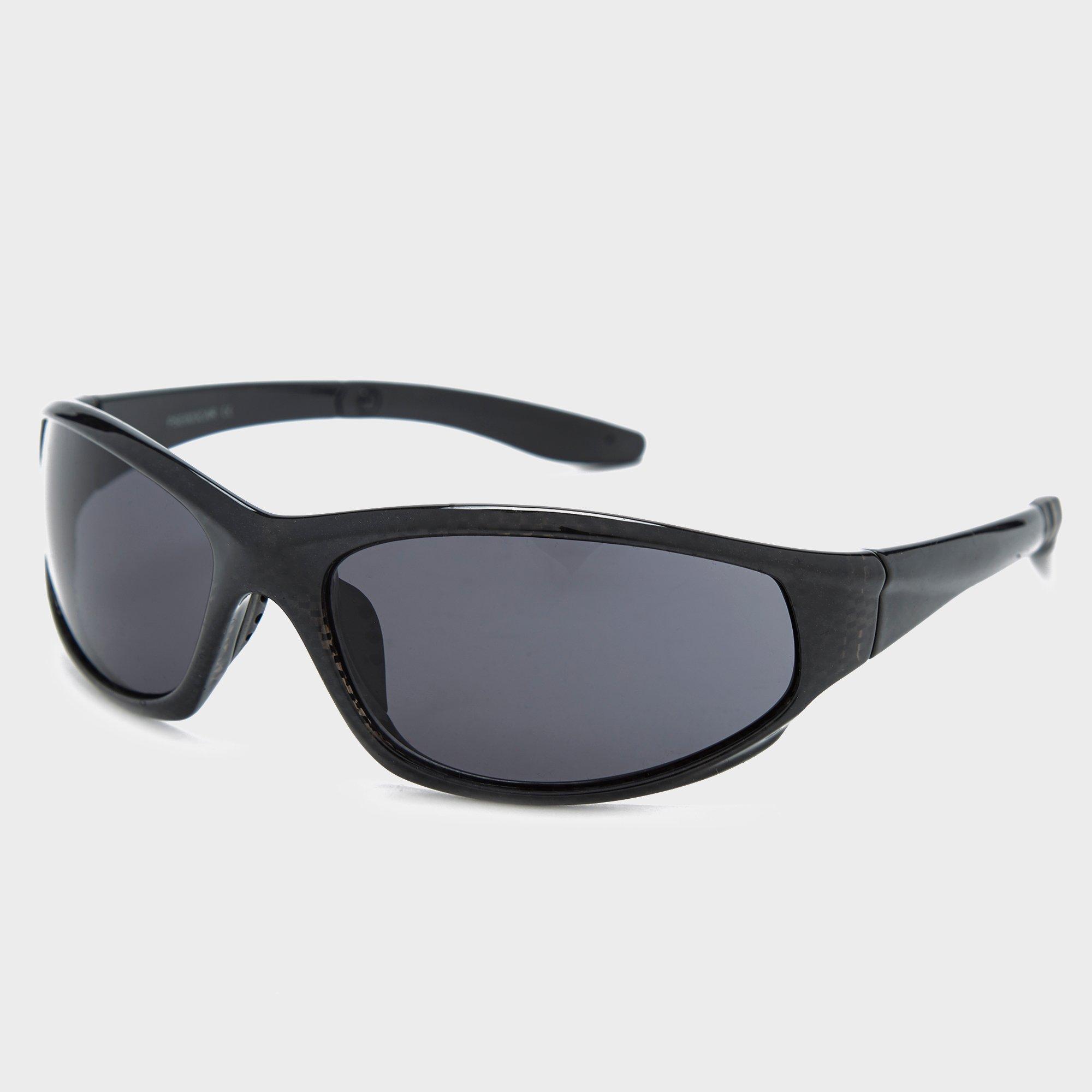 Peter Storm Mens Check Sport Wrap Sunglasses - Grey/carb  Grey/carb