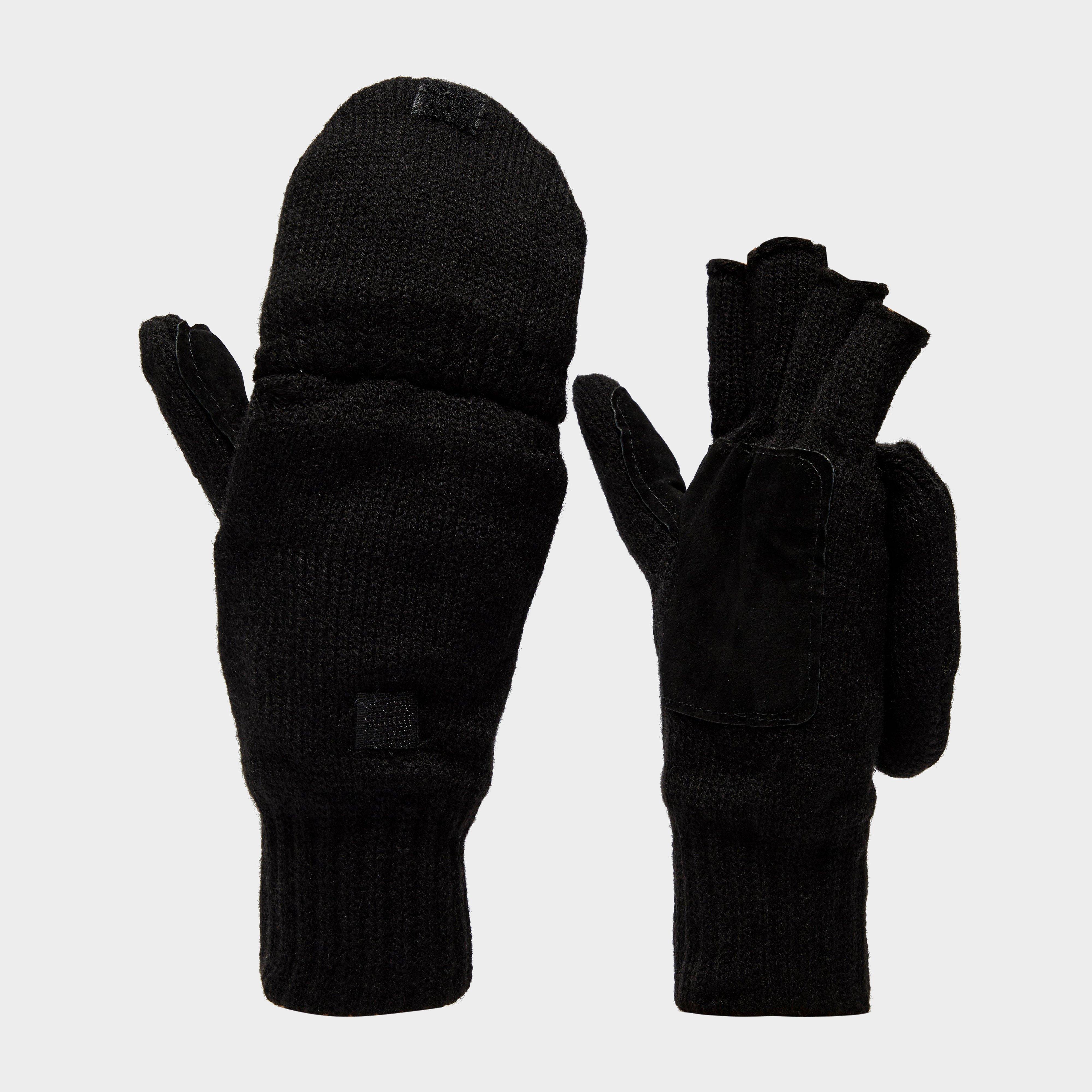 Peter Storm Mens Convertible Gloves - Black/blk  Black/blk