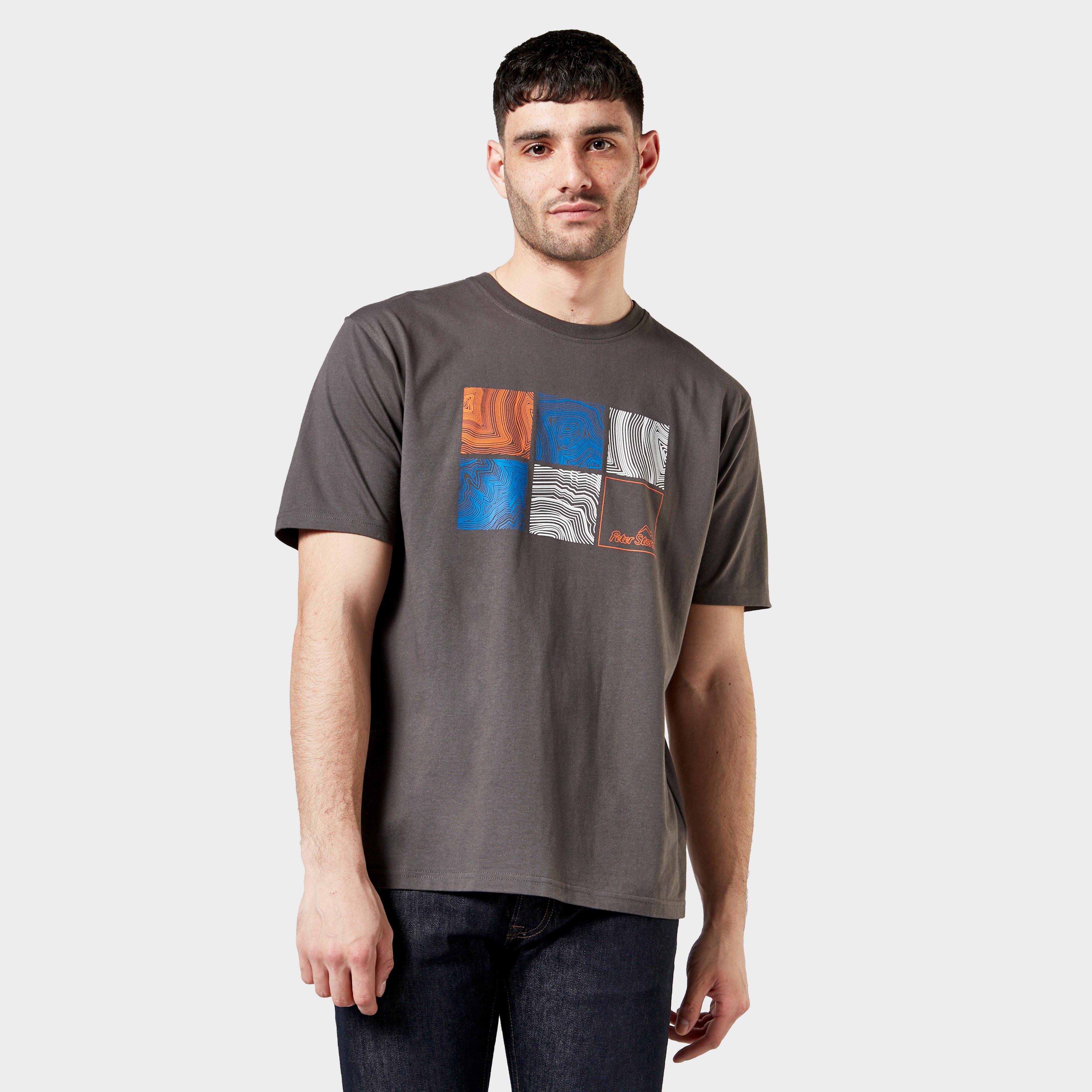 Peter Storm Mens Crop Contour T-shirt - Grey/lgy  Grey/lgy
