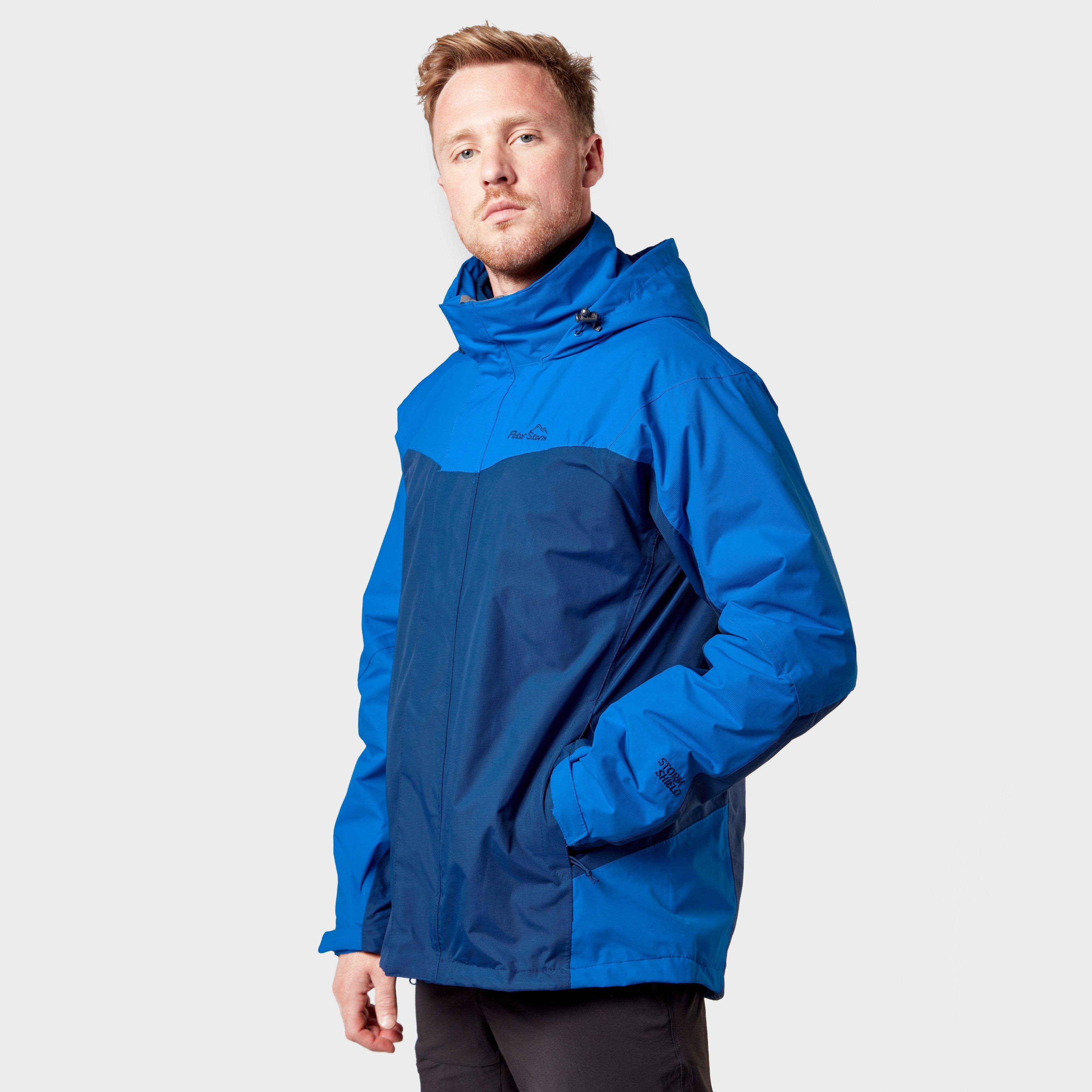 Peter Storm Mens Lakeside 3-in-1 Jacket - Blue/nvy  Blue/nvy