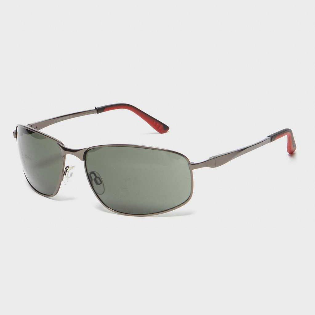 Peter Storm Mens Metal Framed Sunglasses - Grey/green  Grey/green