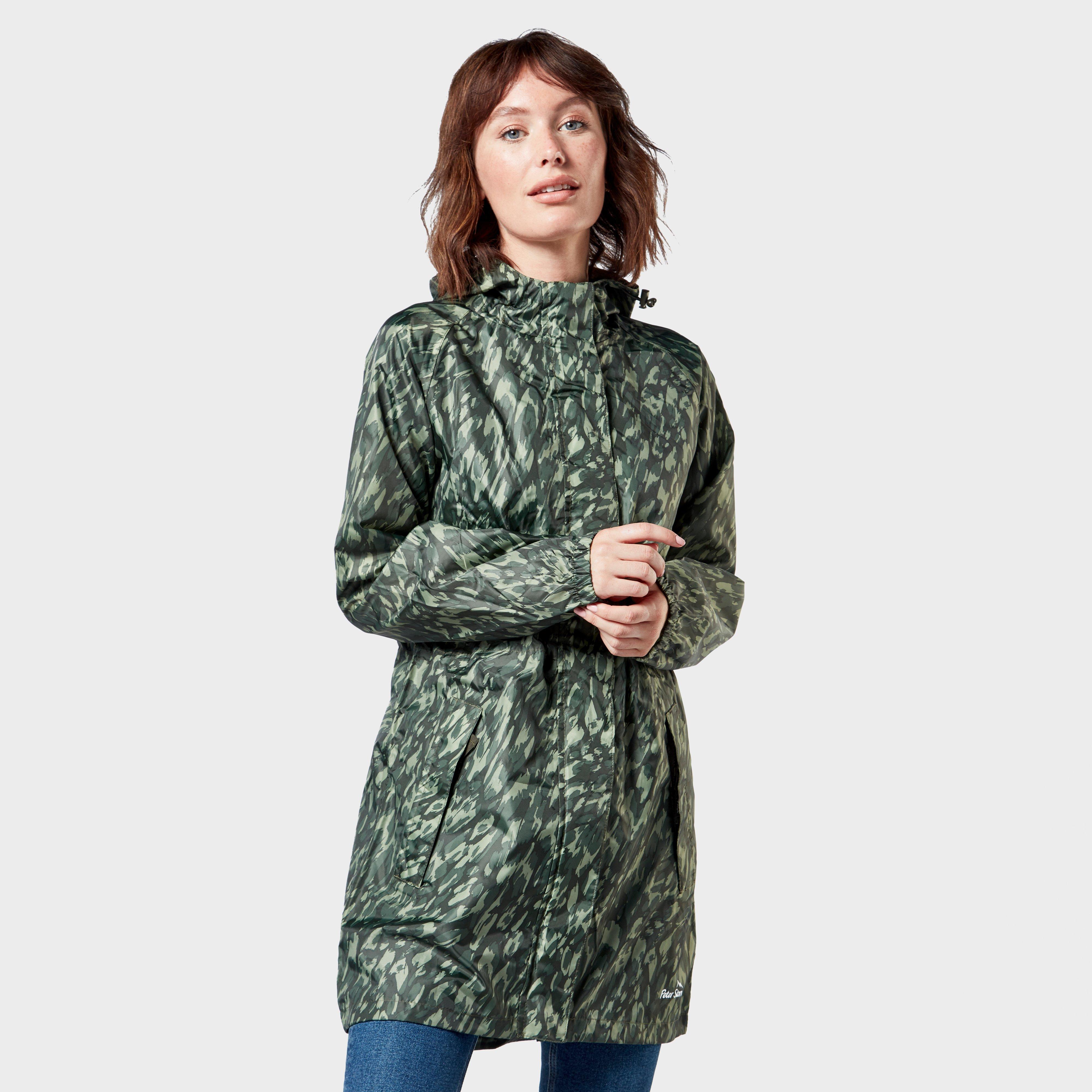 Peter Storm Womens Parka In A Pack - Green  Green