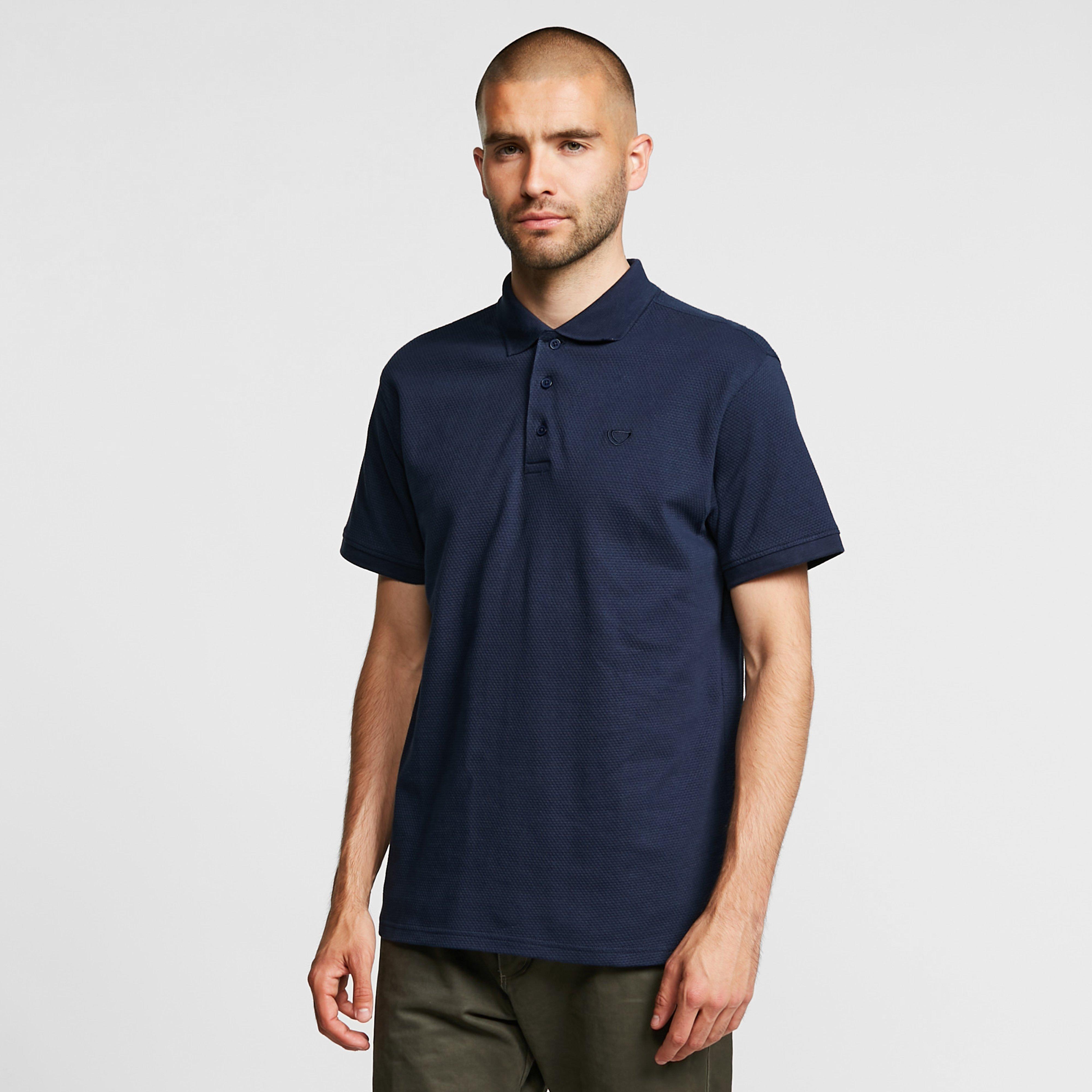 Brasher Mens Calder Polo Shirt - Navy/navy  Navy/navy