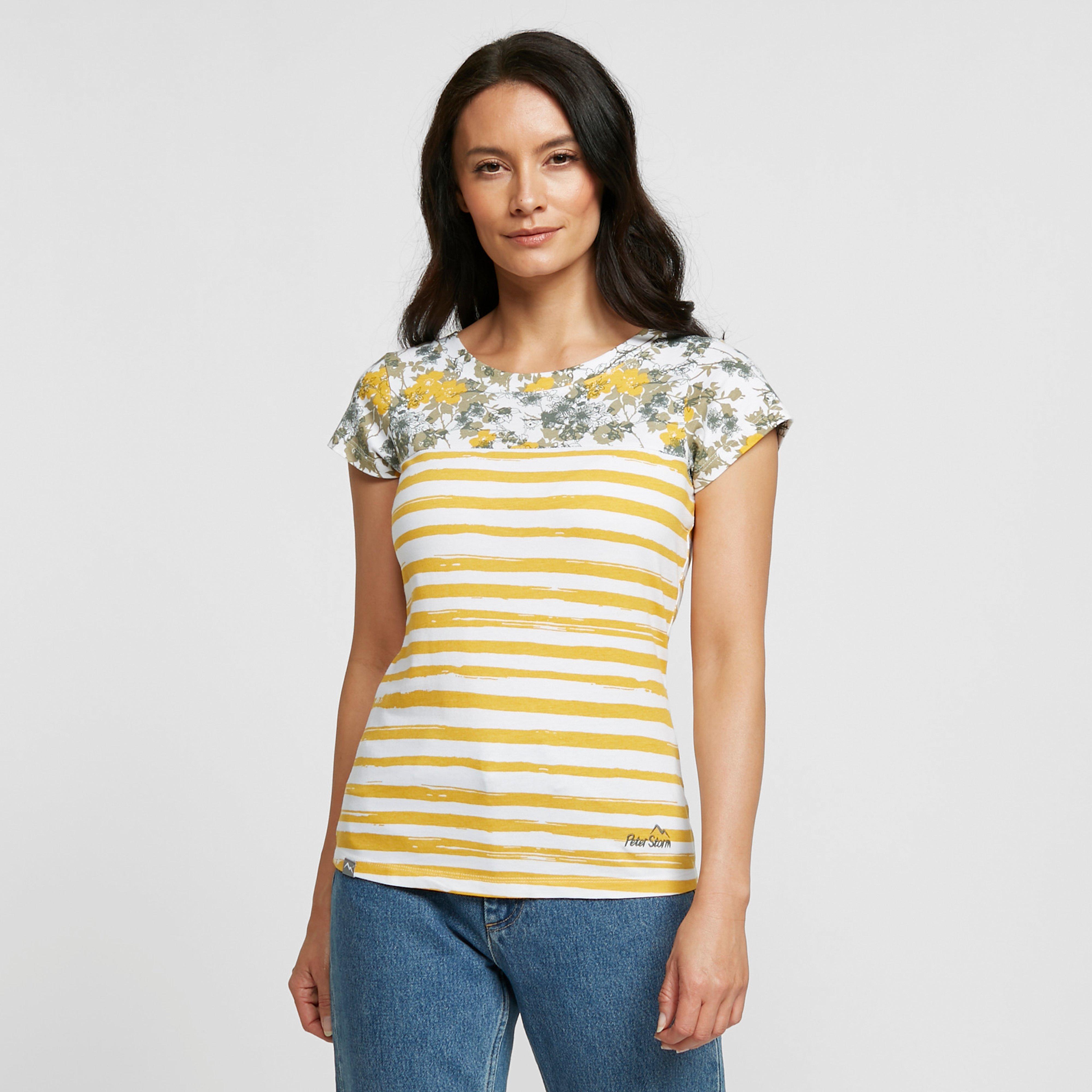 Peter Storm Womens Patsy Short Sleeved Tee - Yellow/yellow  Yellow/yellow