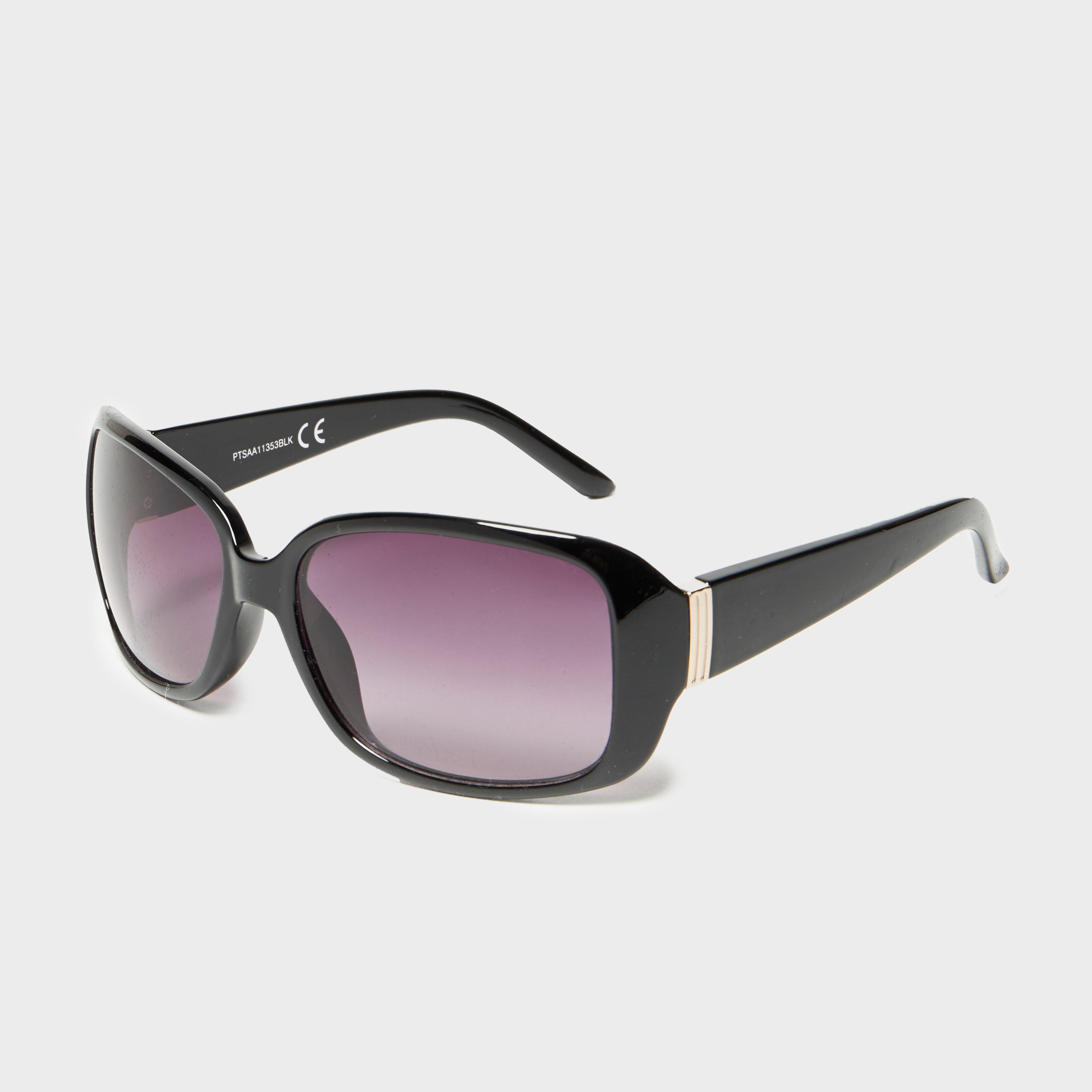 Peter Storm Womens Square Sunglasses - Black/blk  Black/blk