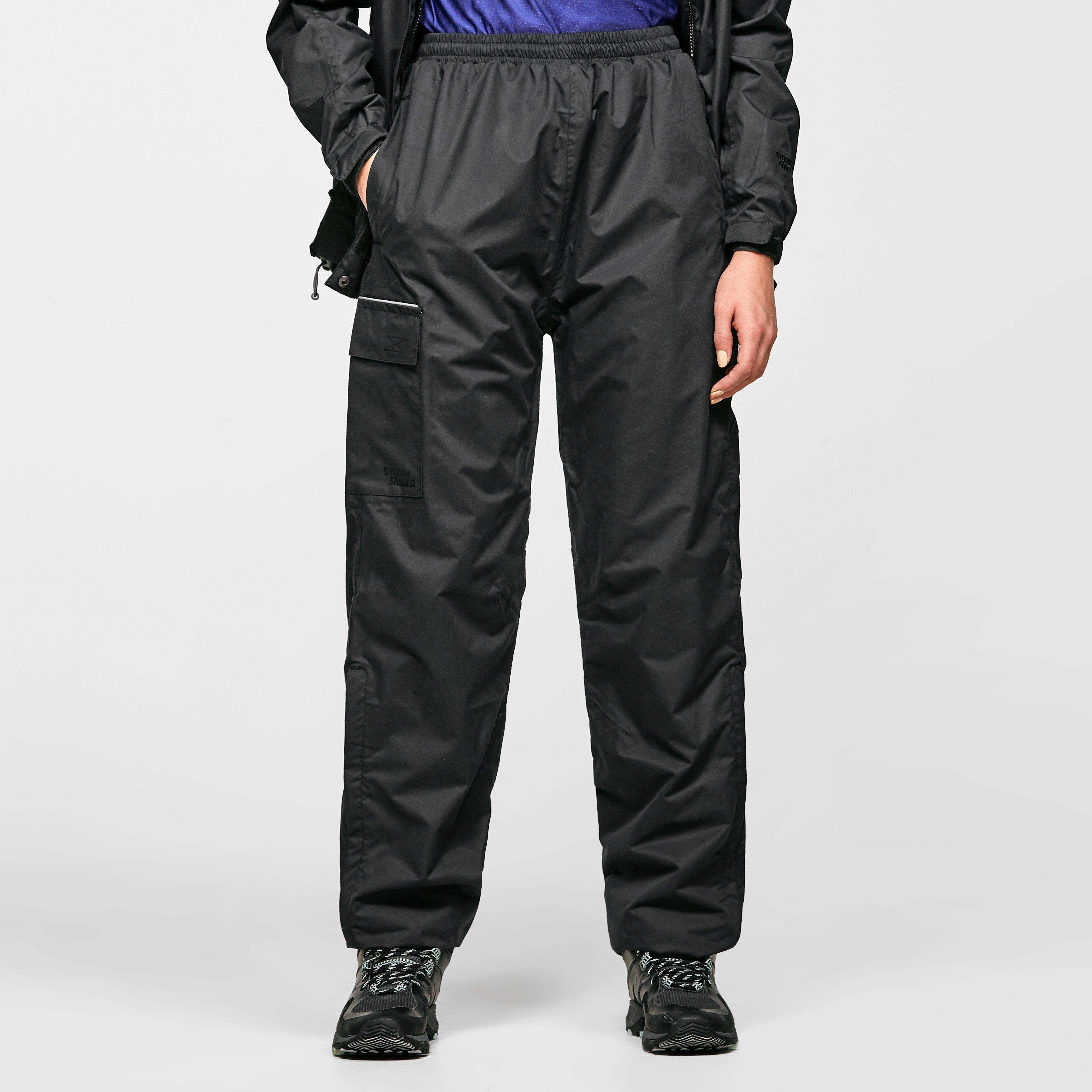 Peter Storm Womens Storm Waterproof Trousers - Black/blk  Black/blk