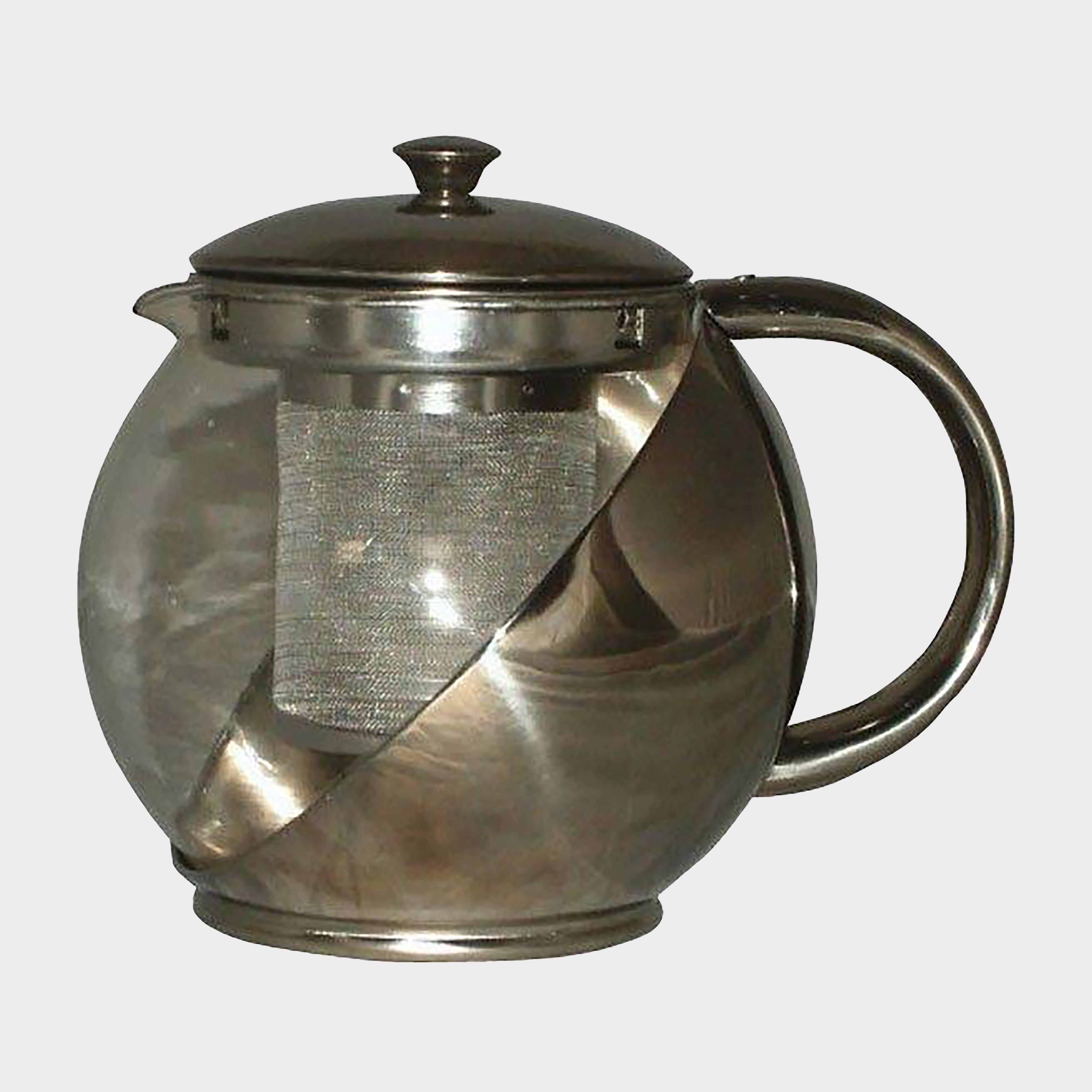 Quest Stainless Steel Teapot - Silver/silver  Silver/silver