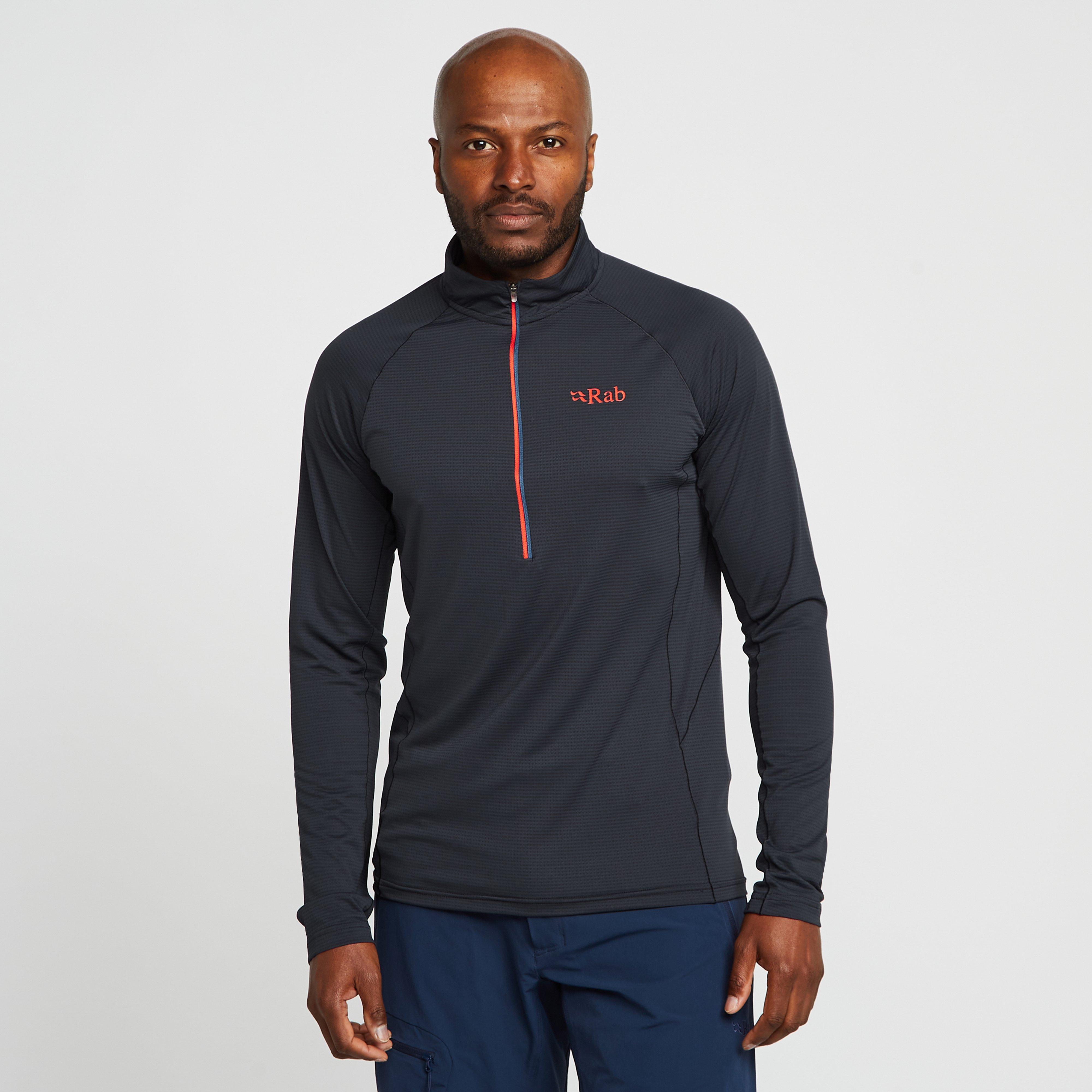 Rab Mens Sonic Long Sleeve Zip - Gry$/gry$  Gry$/gry$