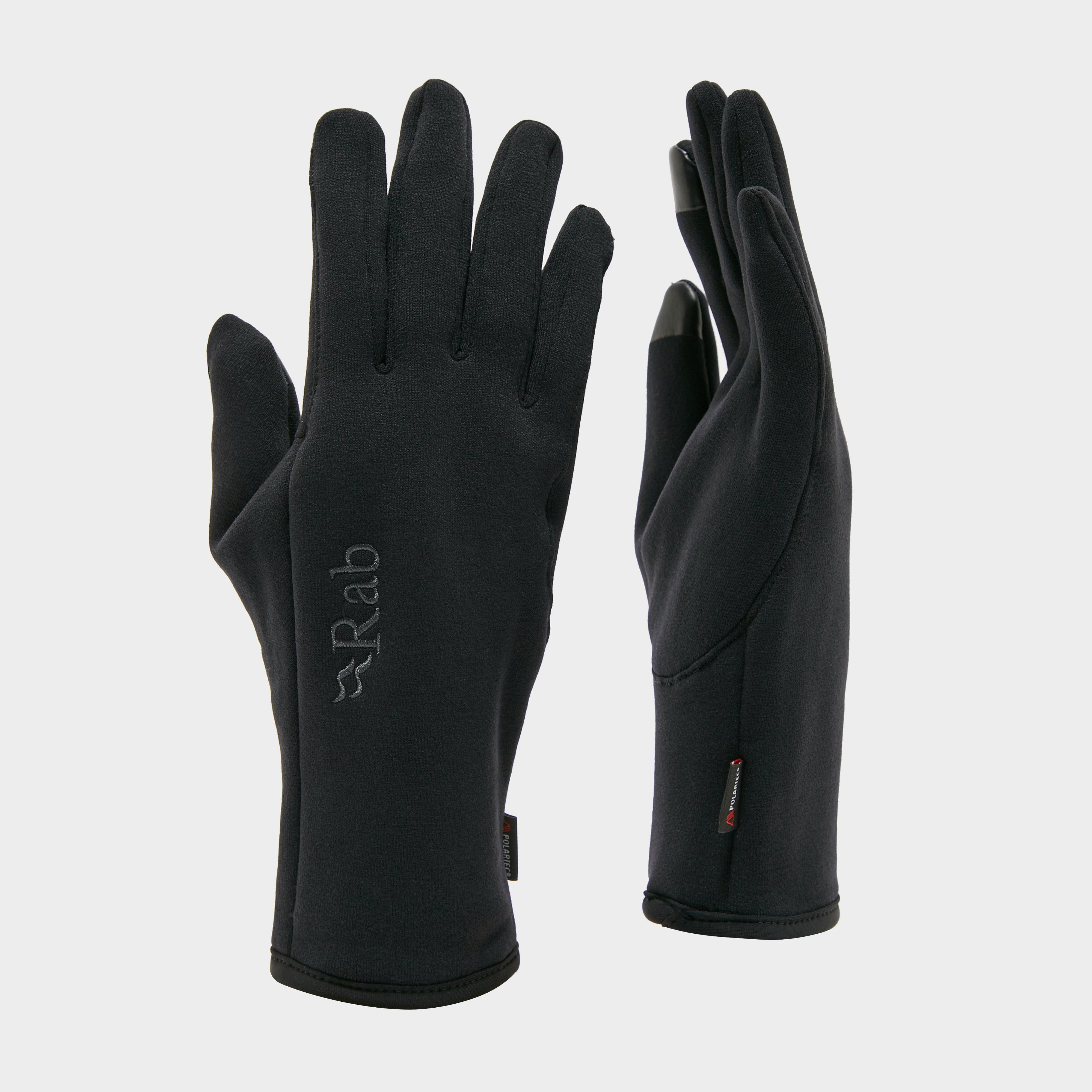 Rab Power Stretch Contact Glove - Black/blk  Black/blk