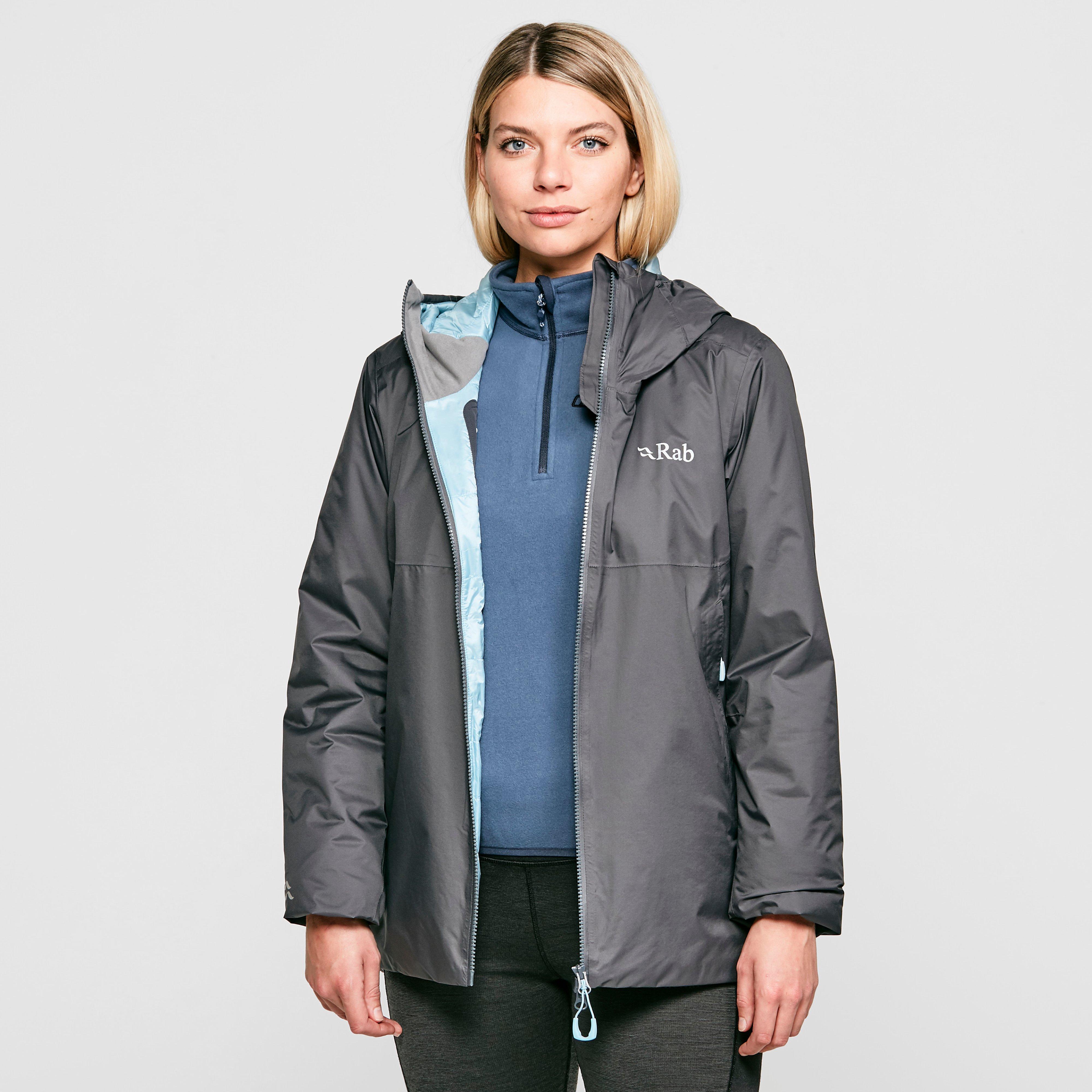 Rab Womens Zepton Waterproof Insulated Jacket - Dgy$/dgy$  Dgy$/dgy$