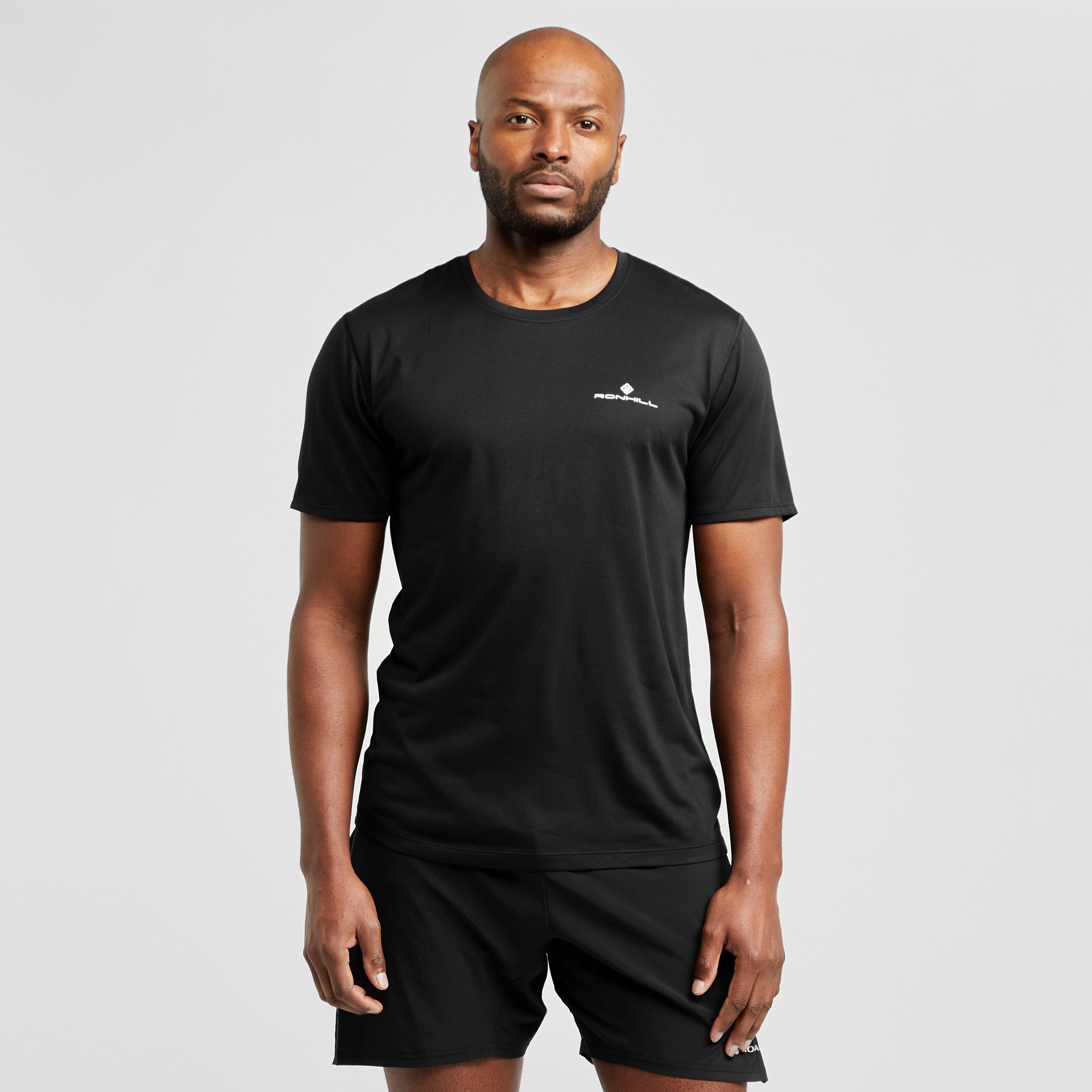 Ronhill Mens Core Short-sleeve Tee - Black/black  Black/black