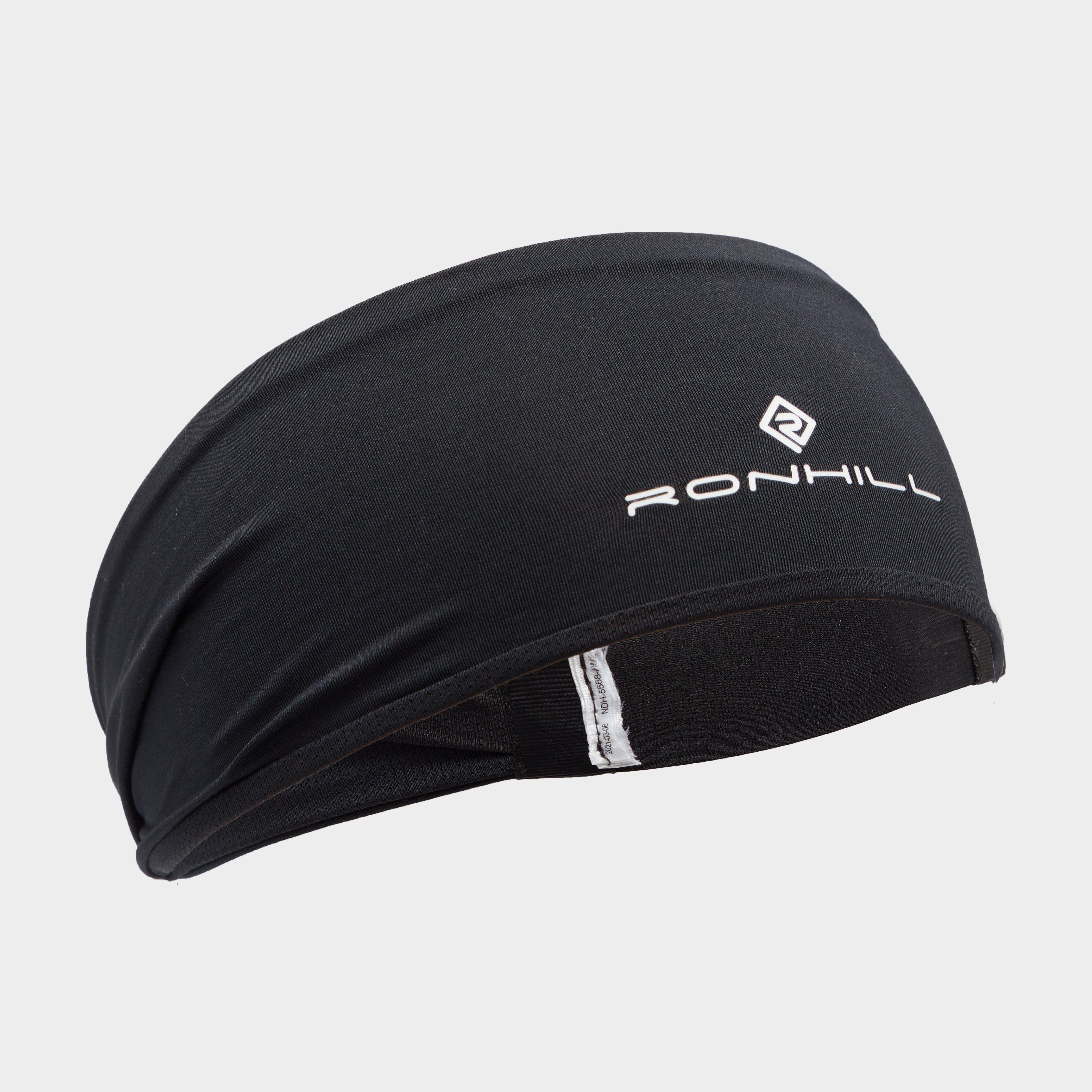 Ronhill Reversible Revive Headband - Black/black  Black/black