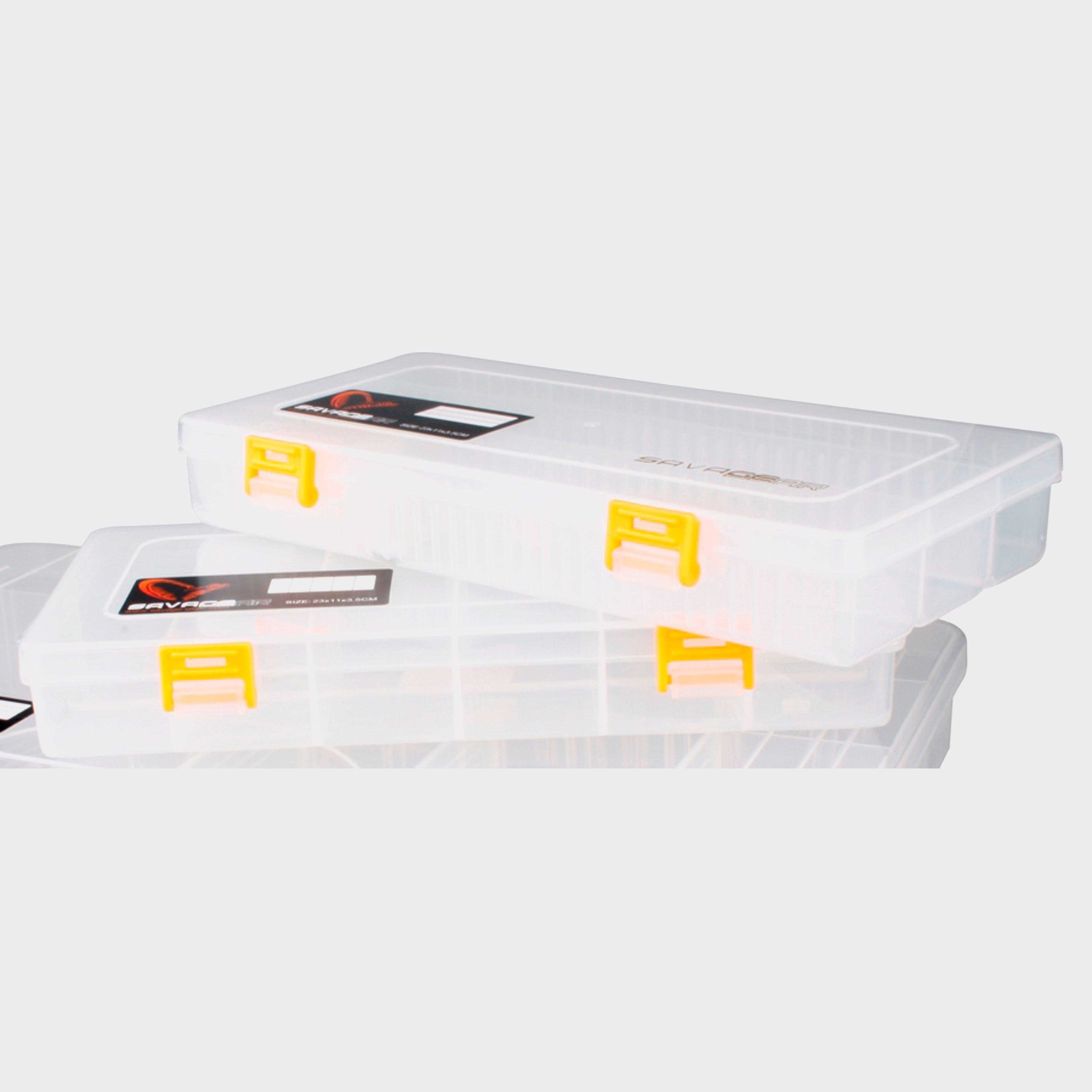 Savagegear Lure Box No 6 2 Boxes Inc - Clear/boxes  Clear/boxes