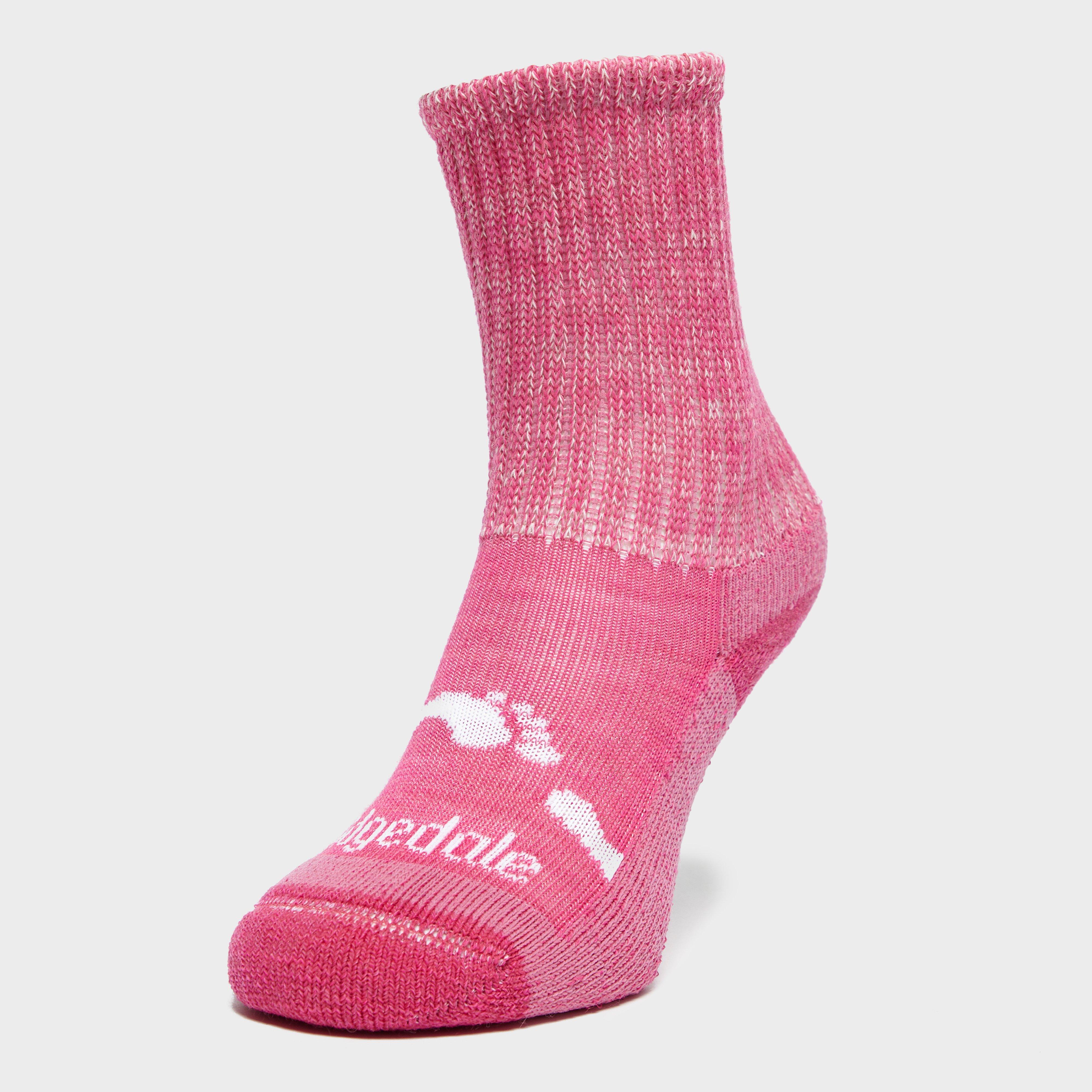 Bridgedale Kids Woolfusion Trekker Socks - Pink/pnk  Pink/pnk