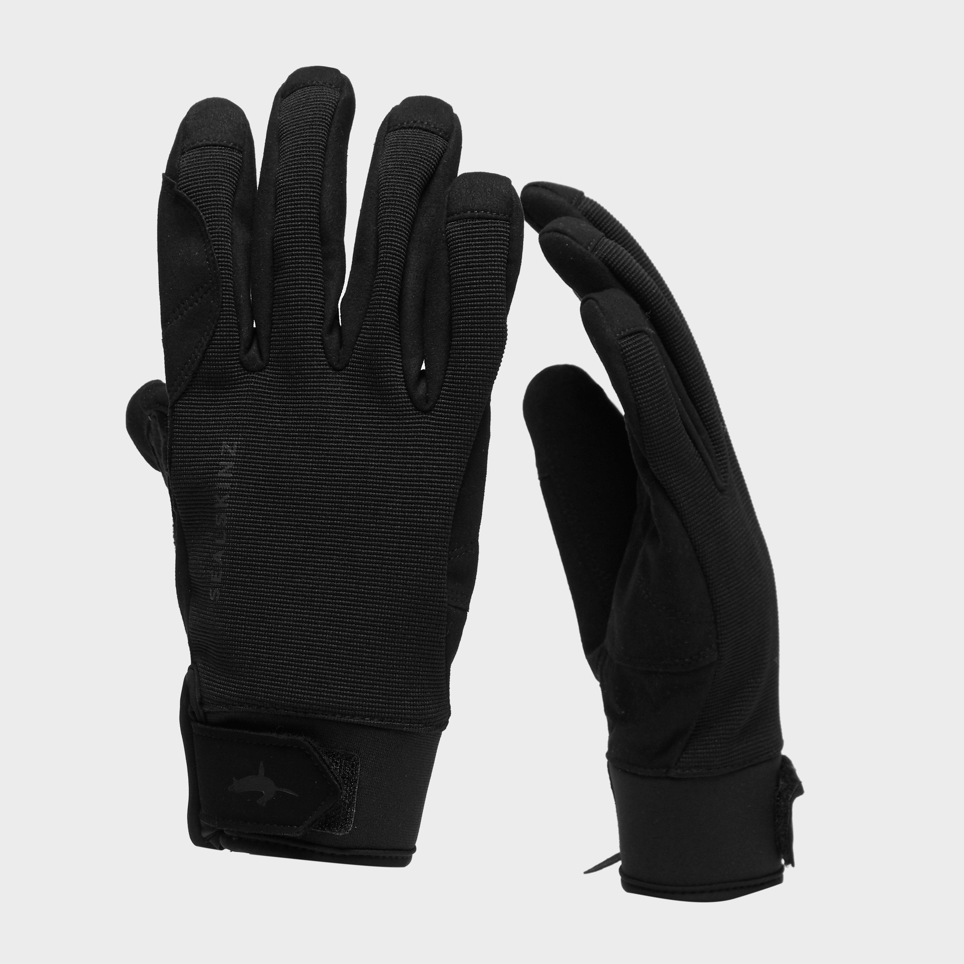 Sealskinz Mens All-weather Cycle Gloves - Black/glv  Black/glv
