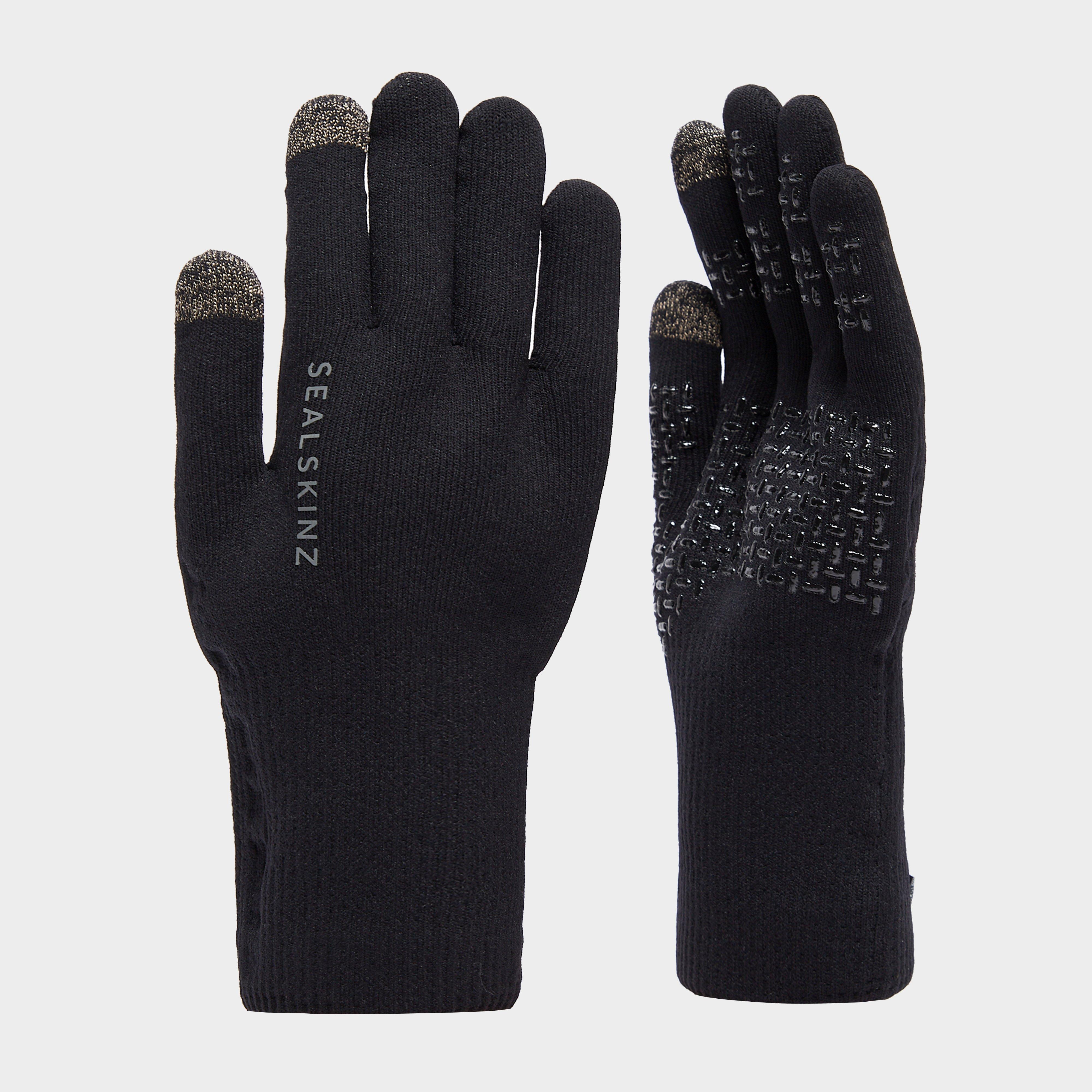 Sealskinz Waterproof All Weather Ultra Grip Glove - Black/grip  Black/grip